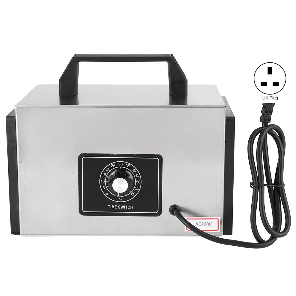 20-g-ozonisator Mit Timer, Ozongenerator, Luftreiniger Für Zuhause Und Gewächshaus, 220-v-stecker (uk)