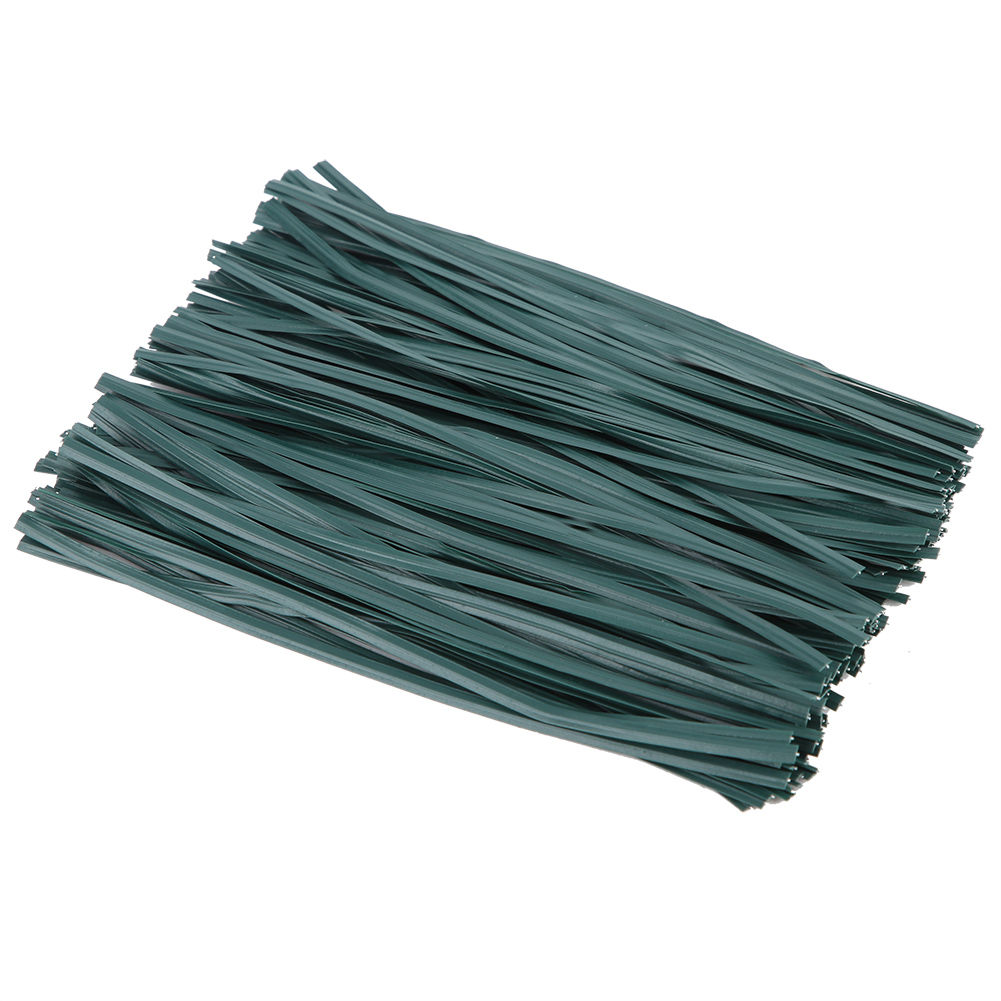 150 Gedrehte Kabelbinder Für Den Garten, Stützkabel Für Gartenpflanzen.