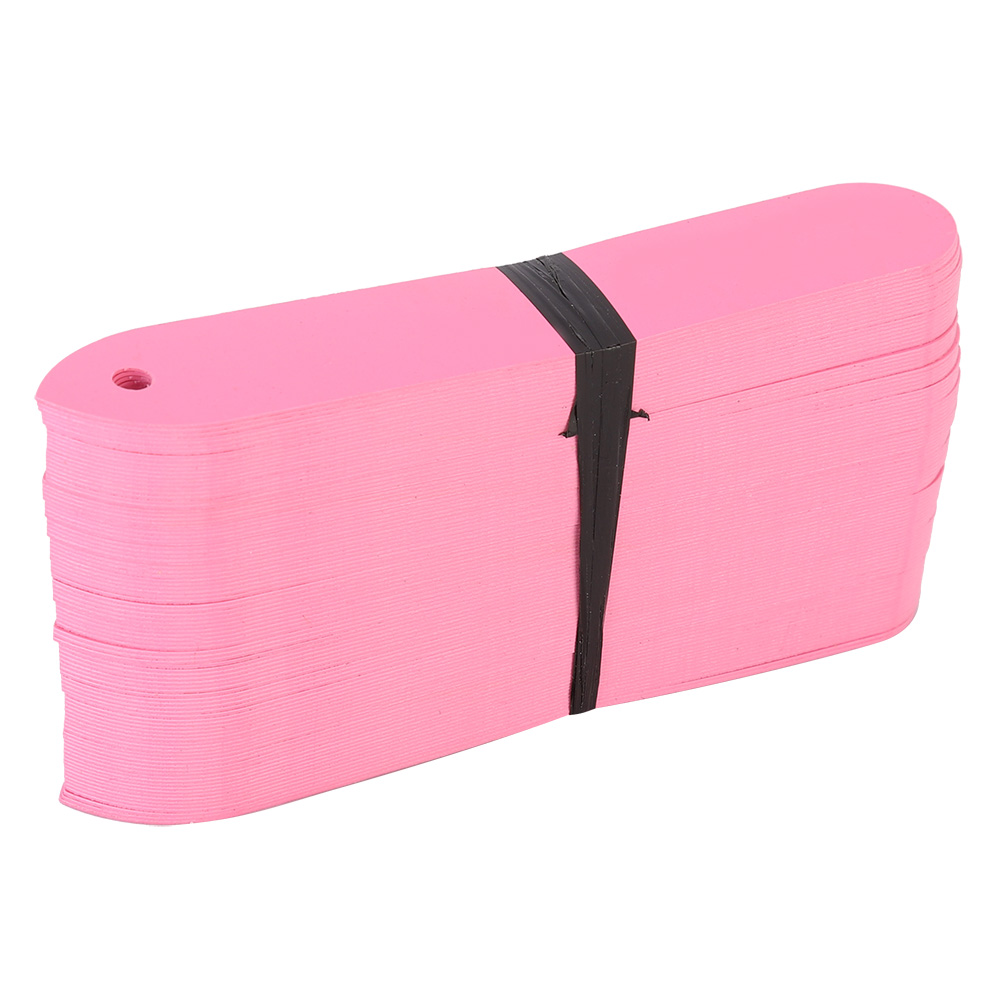 100 Pvc-etiketten Für Blumentöpfe, Pflanzstäbe Und Saatgutetiketten (rosa)