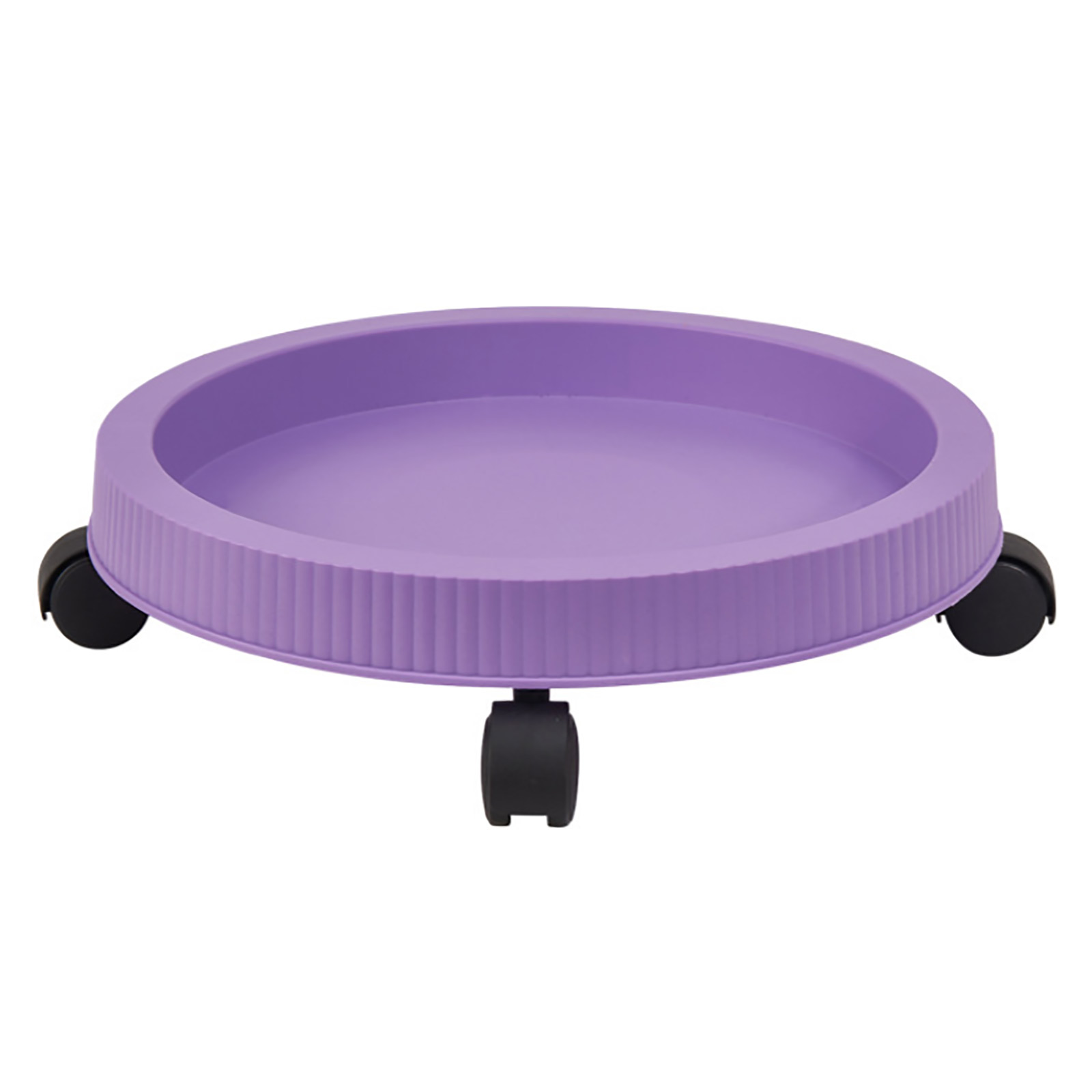 360° Drehbare Rollen Für Violette Pflanzen, 24 Cm Großer Radstand Für Blumentöpfe Im Innen- Und Außenbereich