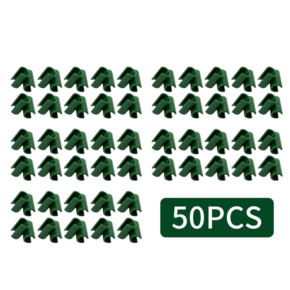 Set Mit 50 Verstellbaren Pflanzenstützen Für Stängel Und Äste, Pflanzenstützen Und Befestigungselemente - Gartenwerkzeuge