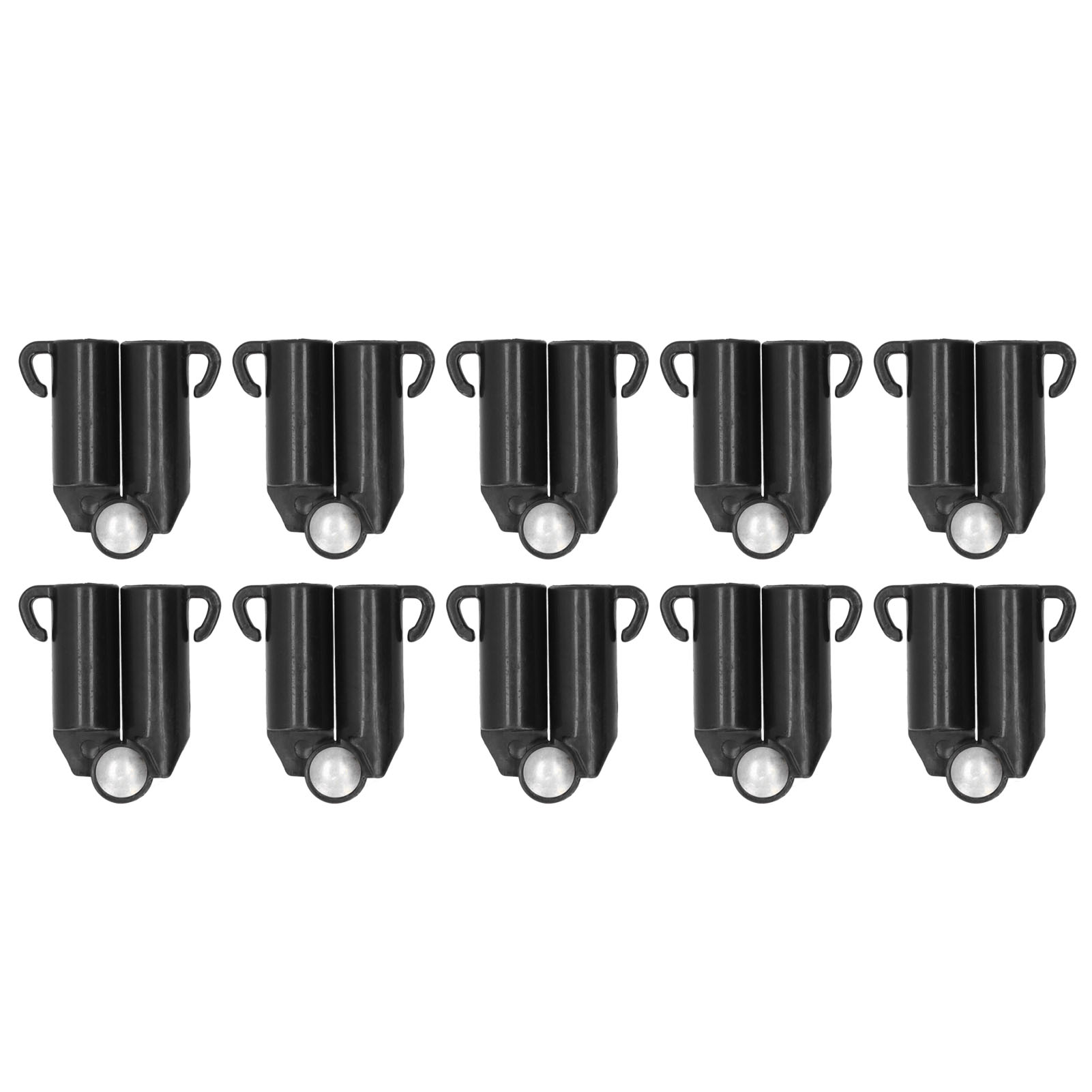 10 Stück Bfork Verbindungsstücke Für Gartenpflanzen, Rankhilfen Und Kletterpflanzen (11 Mm Innendurchmesser)