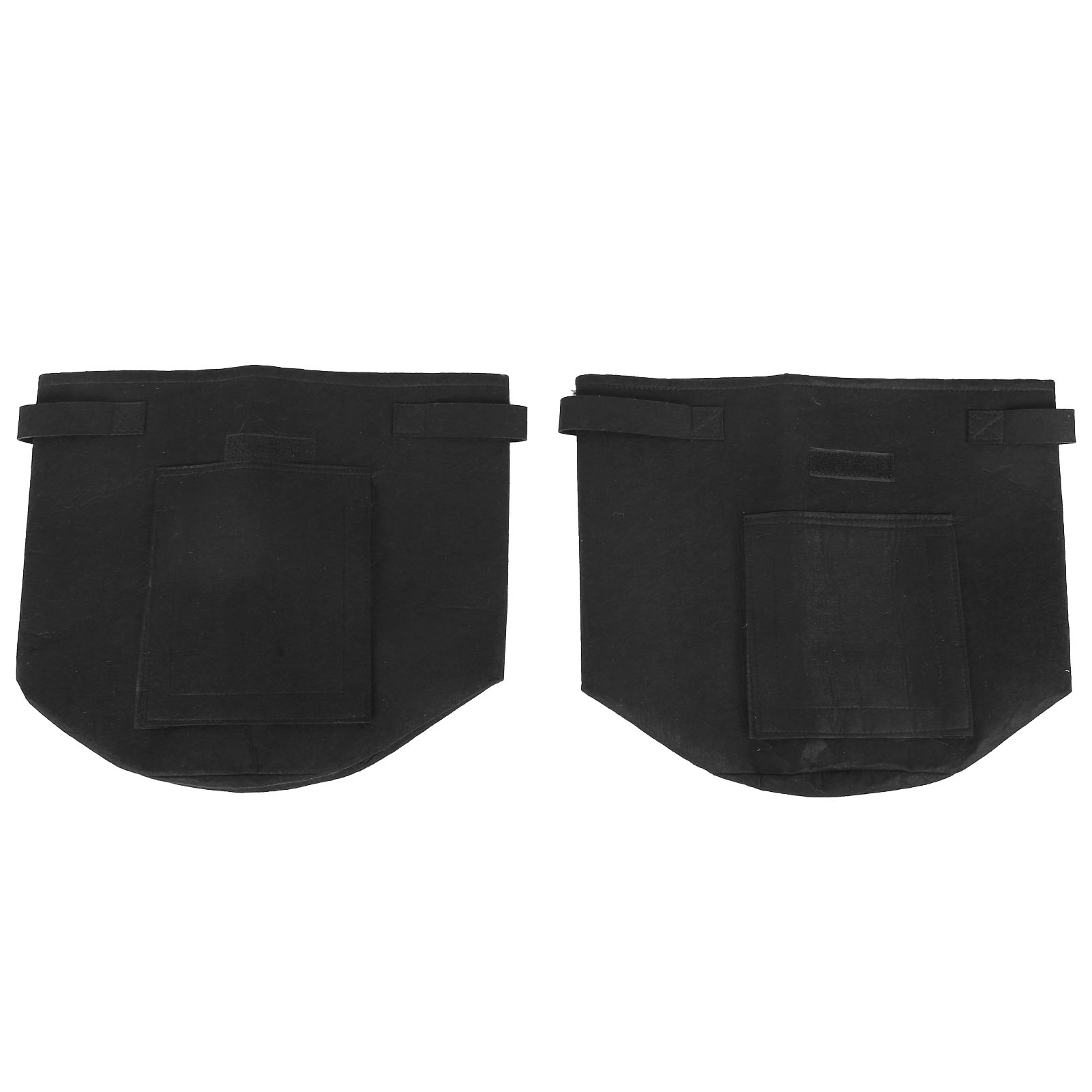Set Mit 2 Pflanzsäcken Für Pflanzen Und Blumen, Gartengeräte Für Den Anbau Von Obst Und Gemüse, Schwarze Pflanztöpfe