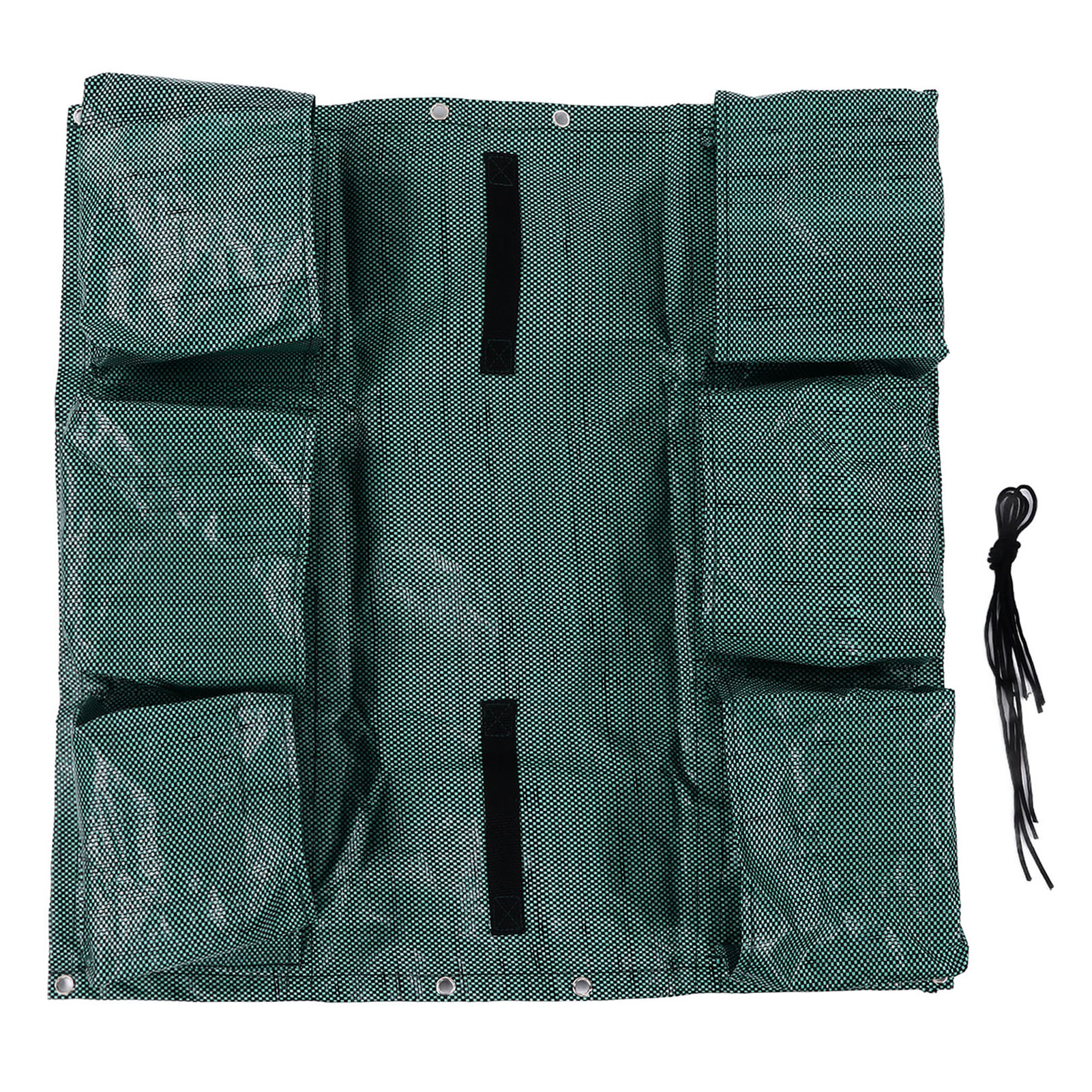 Atmungsaktive, Doppelseitige Hängeampeln Mit 6 Taschen Zur Dekoration Von Gärten, Zäunen, Balkonen Und Anderen Grünflächen.