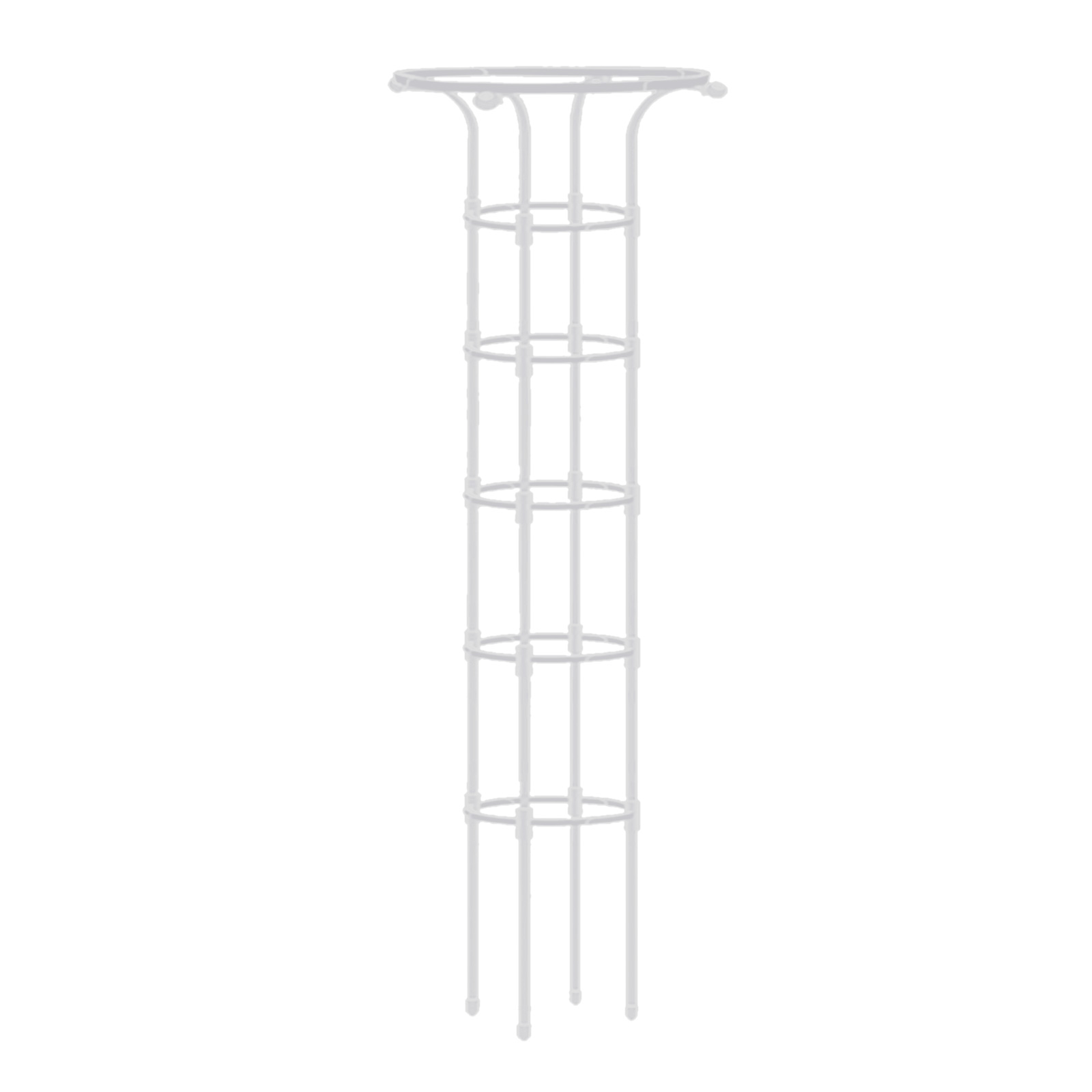 Multifunktionale Stütze Für Topfkletterpflanzen, Höhe 185 Cm, Durchmesser 28 Cm.