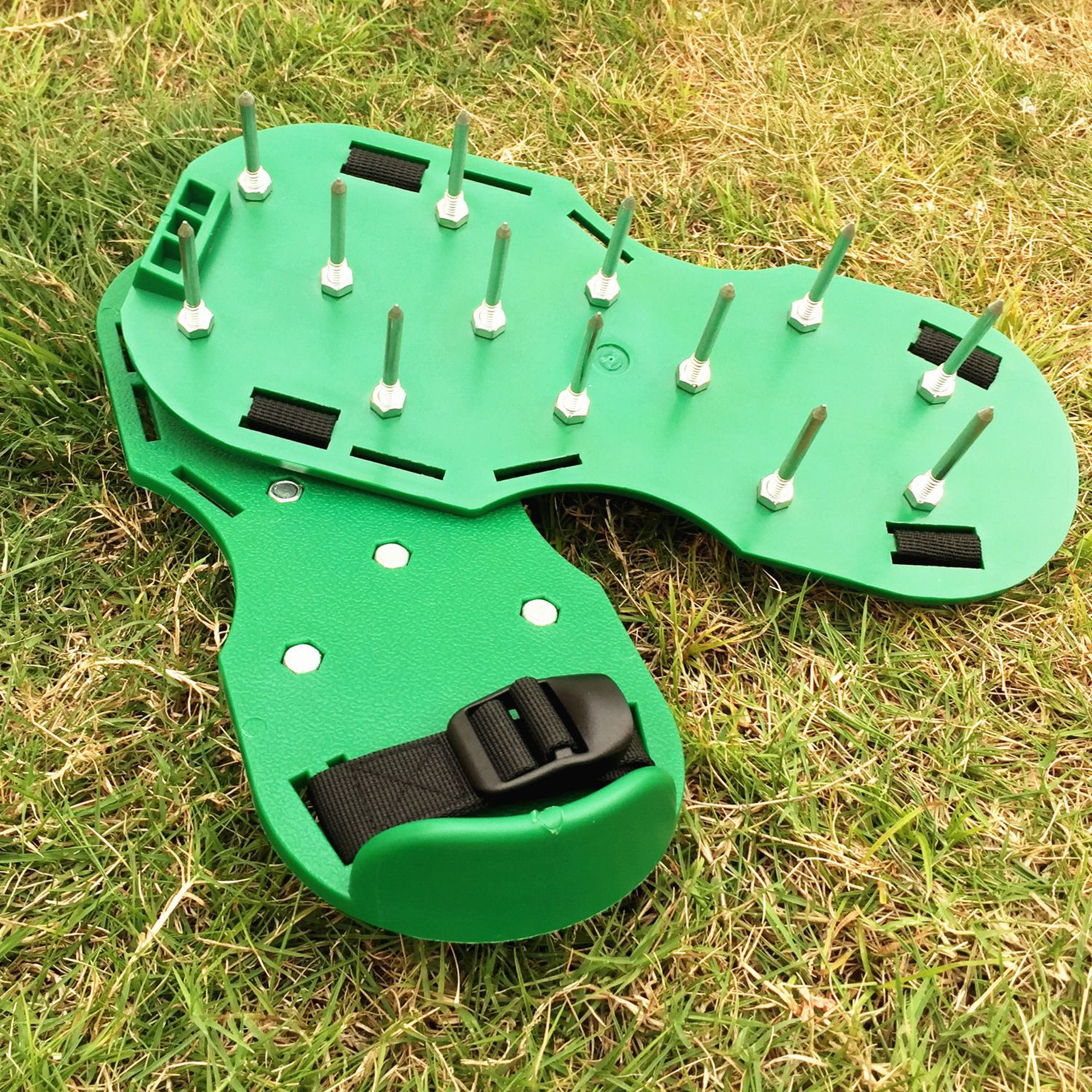 Rasenlüfterschuhe, Schuhe Zum Festnageln, Um Den Boden Aufzulockern