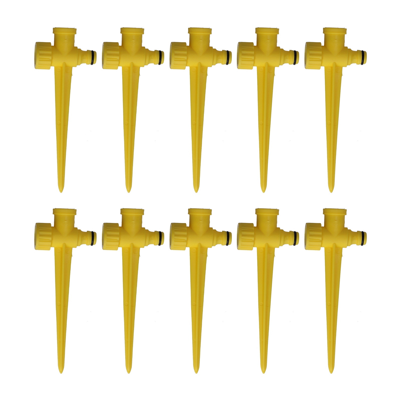 Packung Mit 10 Rasensprenger-erdankern, 1/2-zoll-innengewinde, Kunststoffanschluss Für Gartenbewässerungssystem