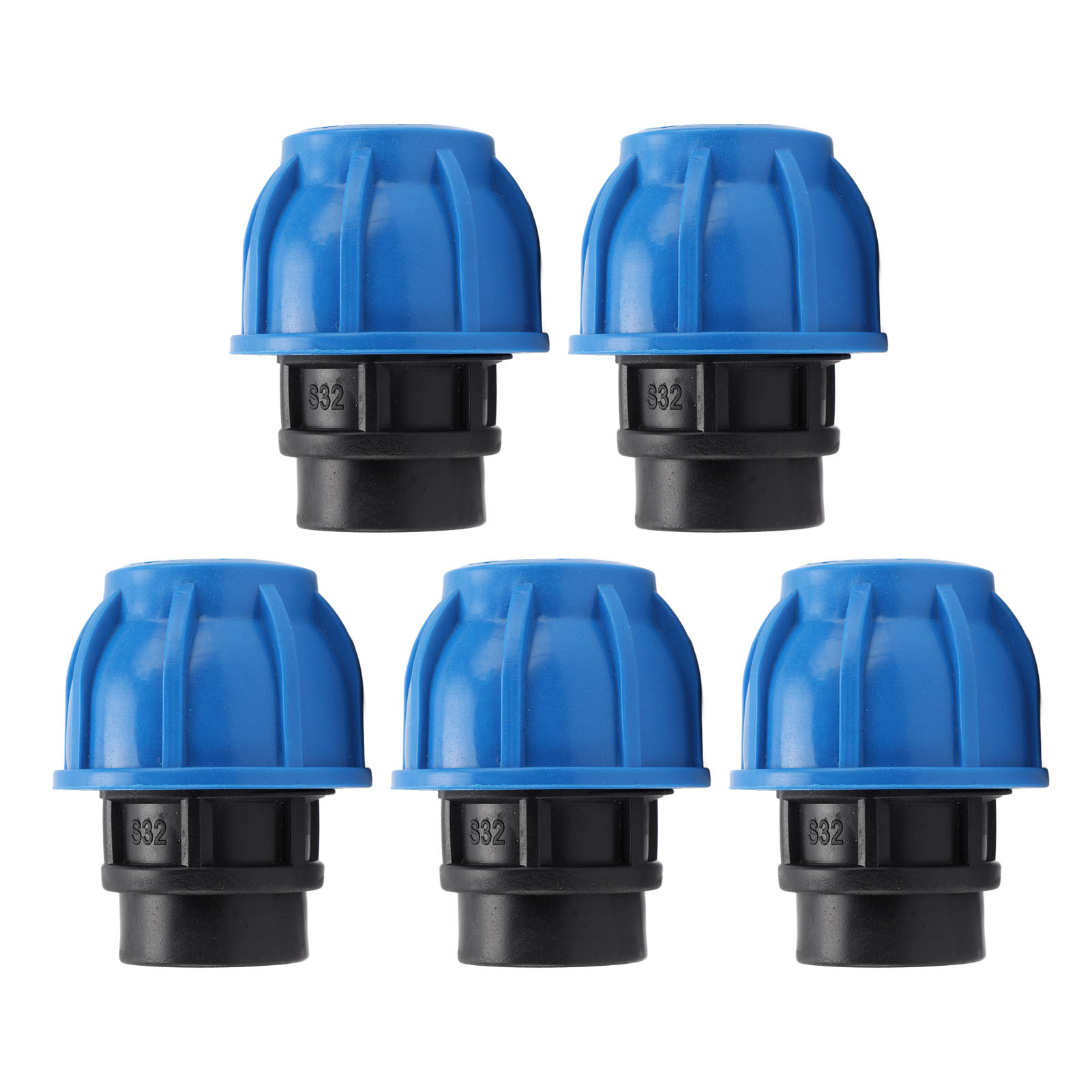5-teiliges Rohrverbindungsset Für Wasserleitungen, Schnellverbinder, 32 X G1/2"-innengewinde