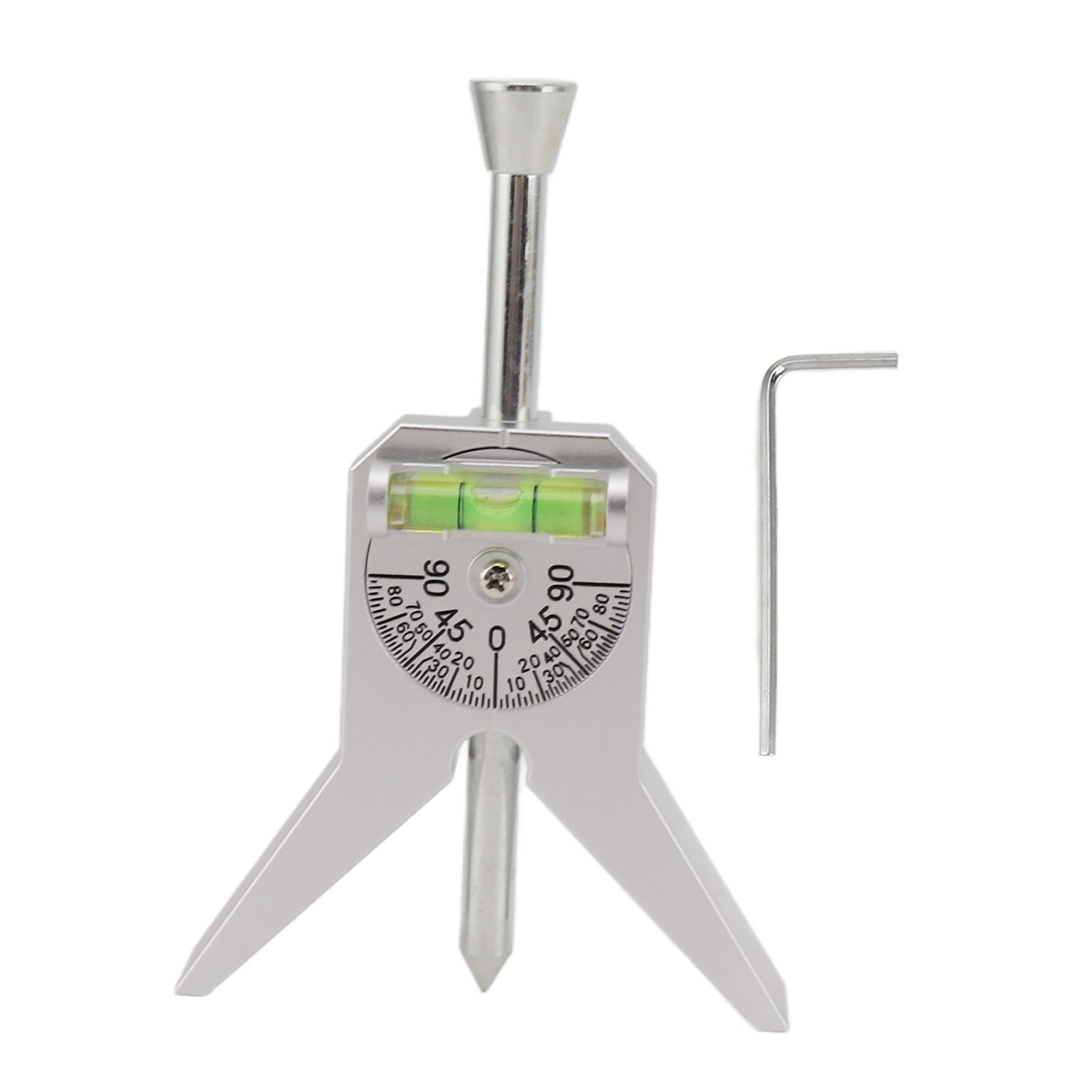 Präzisions-zentrierwerkzeug Zur Messung Von Aluminiumrohren, Mit Zentriermarkierung Und Aluminiummarkierung.