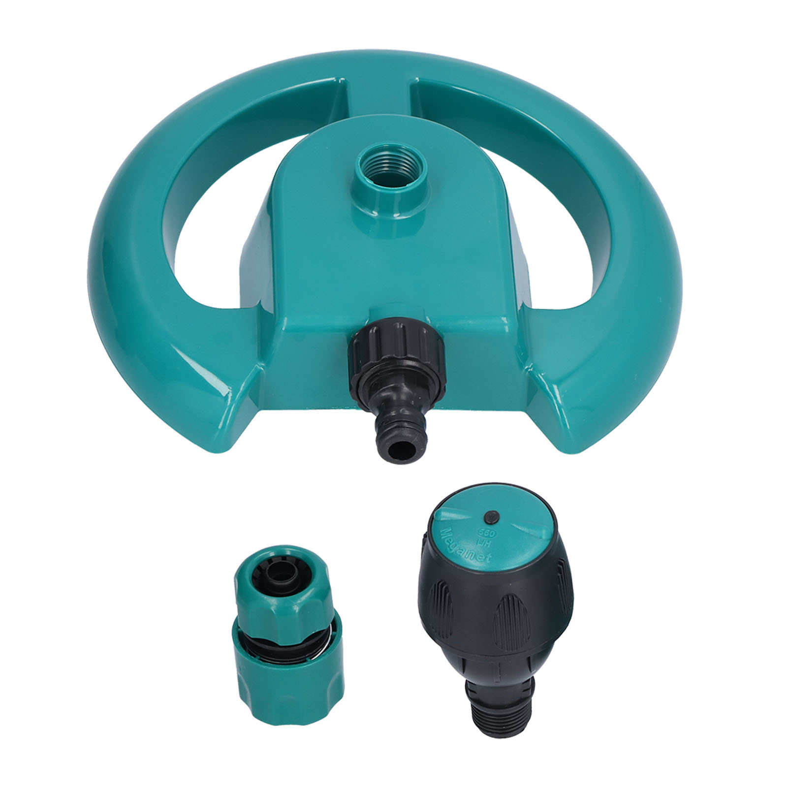 Automatischer 360°-regner G1/2 Zur Bewässerung Und Kühlung Von Rasenflächen Und Gärten