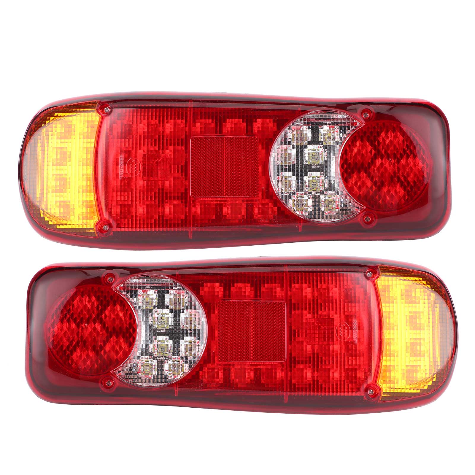 12v Led-rückleuchten, 5 Funktionen, Für Anhänger, Lkw, Fahrgestell, Bus, Wohnwagen Und Transporter.