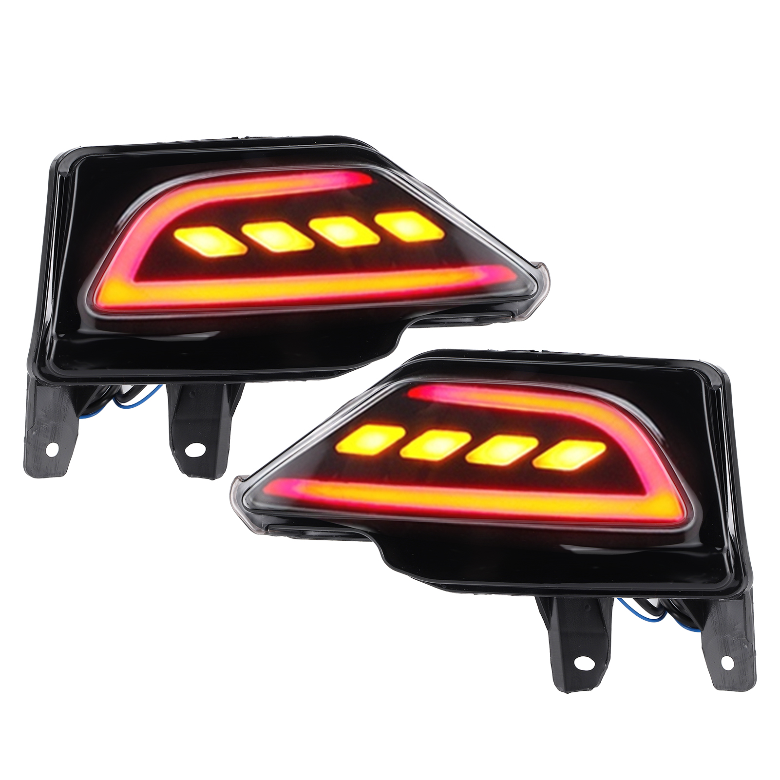 Paar Led-rückleuchten Mit Blinkern Und Bremslichtern, Kompatibel Mit Rav4 2016-2018