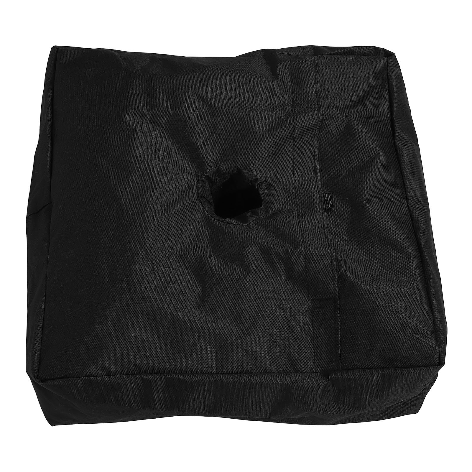 Quadratischer Gewichtssack Aus 600d Oxford-gewebe, 45 Cm (18 Zoll) Durchmesser, Für Sonnenschirmständer, Ideal Für Terrasse, Camping Und Picknicks Im Freien.