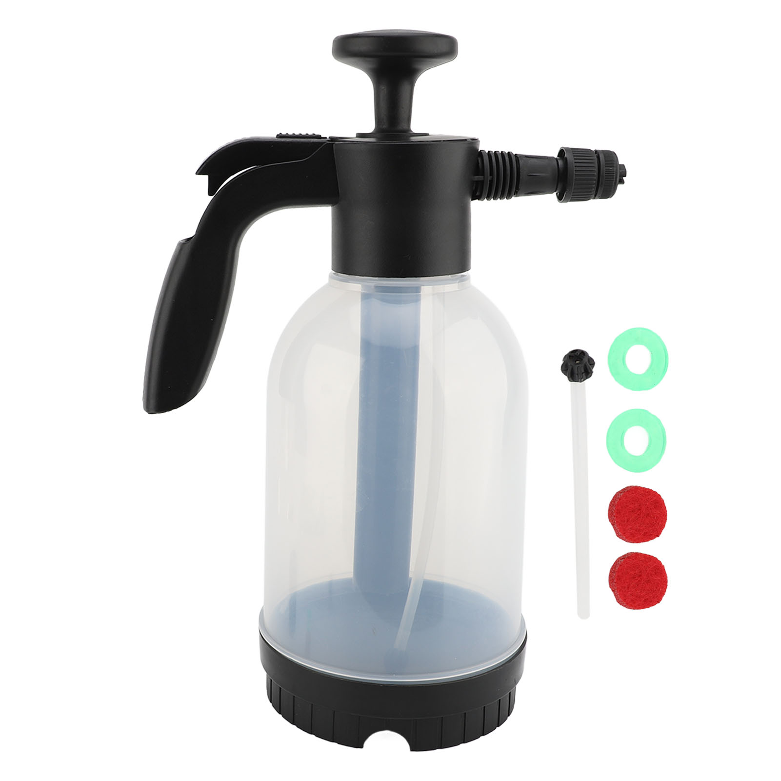 2l Auto-schaumsprühgerät Mit Einstellbarem Druck, Handpumpe, Für Autowäsche, Gartenmöbel Und Fenster.
