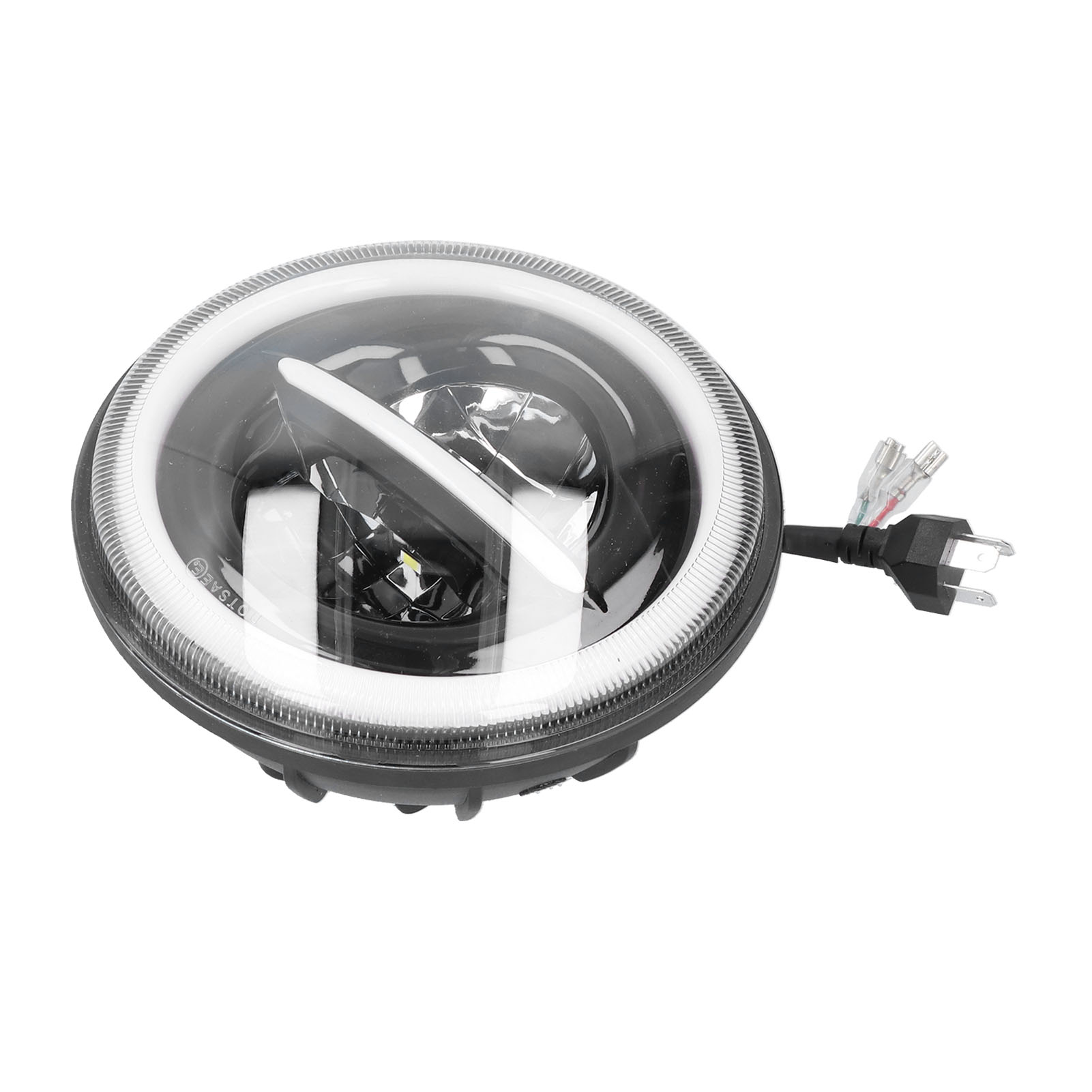 7-zoll-scheinwerferlampe, 200 W, 20.000 Lm, Runder Und Heller Scheinwerfer, Ip67 Wasserdicht, Für Auto Und Motorrad