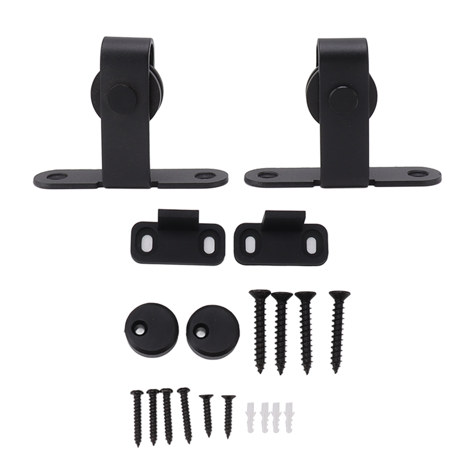 Schiebetürbeschläge-set Für Scheunentore, Ultraleise Und Robuste Mini-schiebeschiene, Für Kleiderschränke