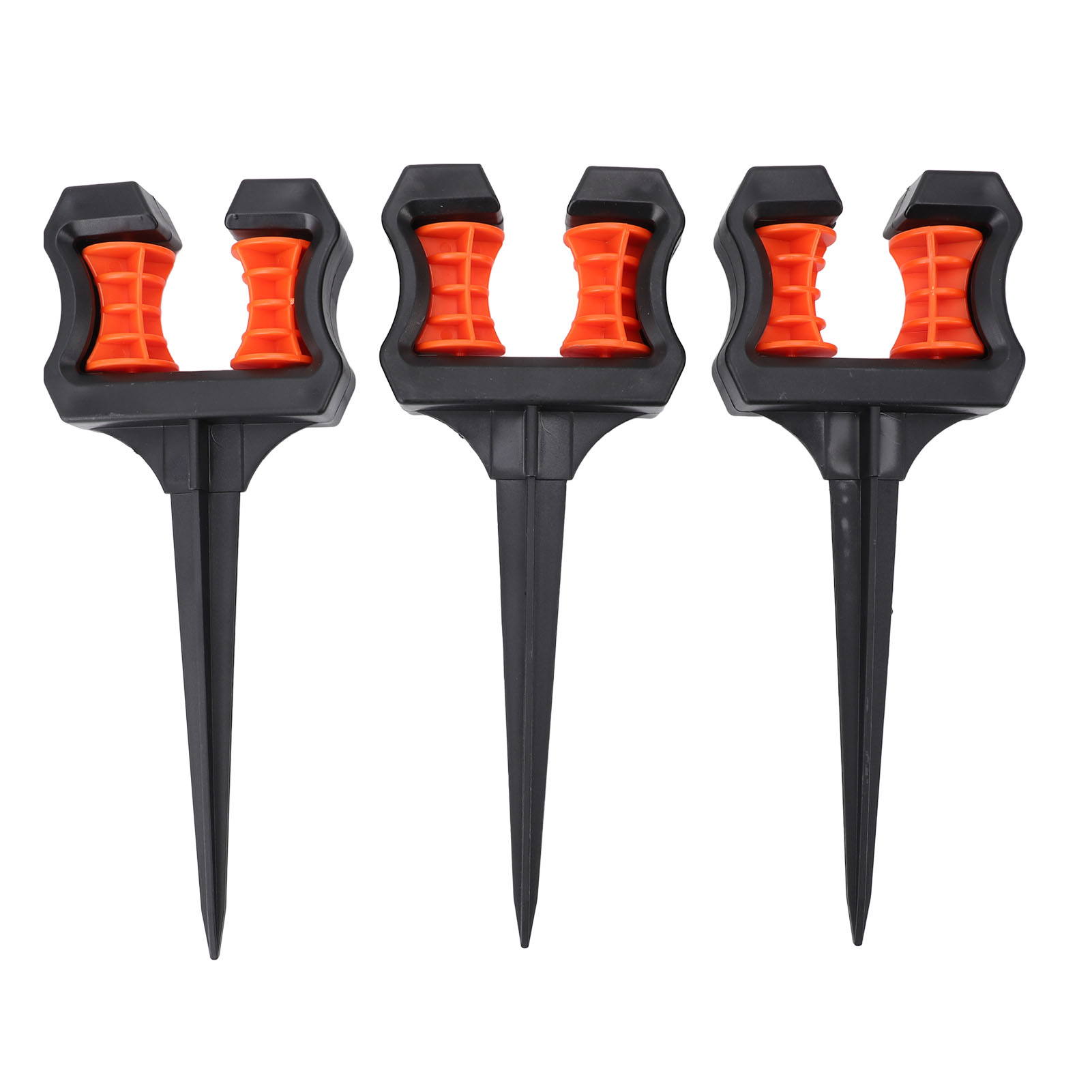 Set Mit 3 Führungspfählen Für Gartenschläuche, Rollenpositionierungsstütze, Gartenbewässerungswerkzeug, Führungspfahl.