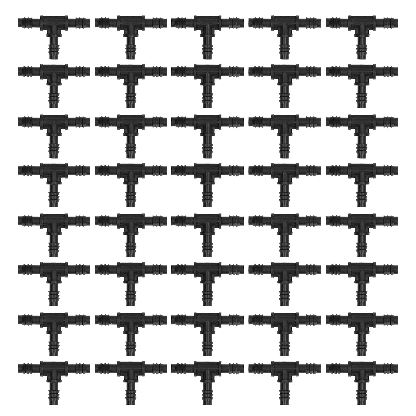 40 Tropfbewässerungsarmaturen Mit Gerillten Enden, Für 8/12 Mm Schläuche, Für Garten Und Rasen.