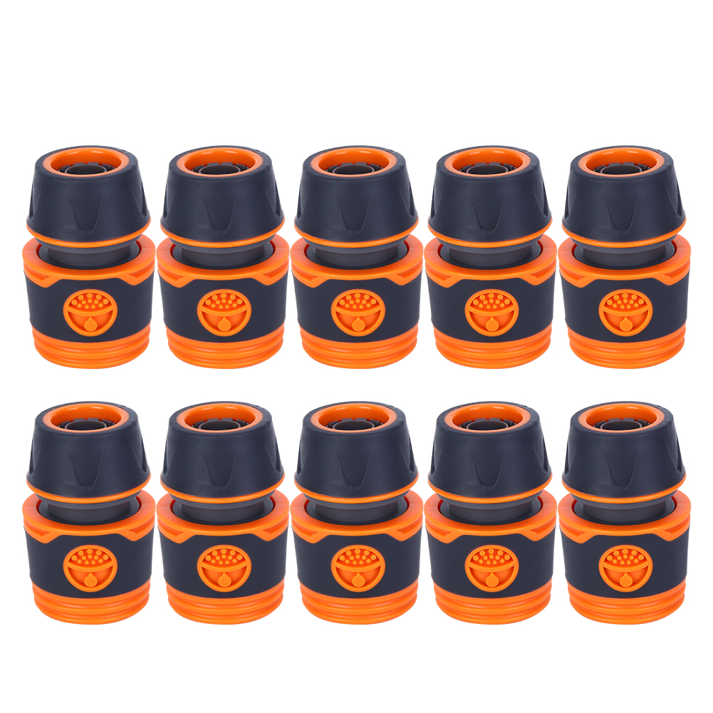 Packung Mit 10 G1/2 Multifunktions-schnellkupplungen Für Gartenschläuche, Adapter Und Bewässerungsgeräte