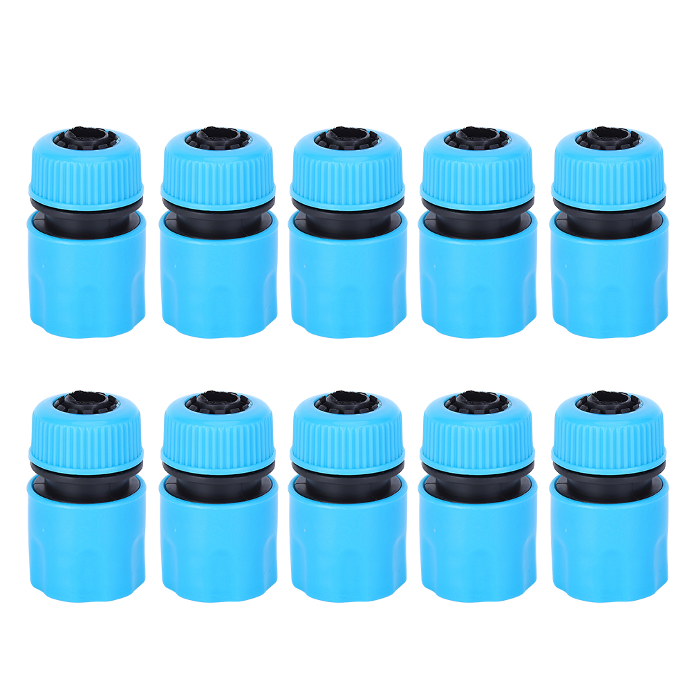 Packung Mit 10 G1/2"-schnellkupplungen Für Wasserschläuche, Adapter Und Düsen Zur Gartenbewässerung.