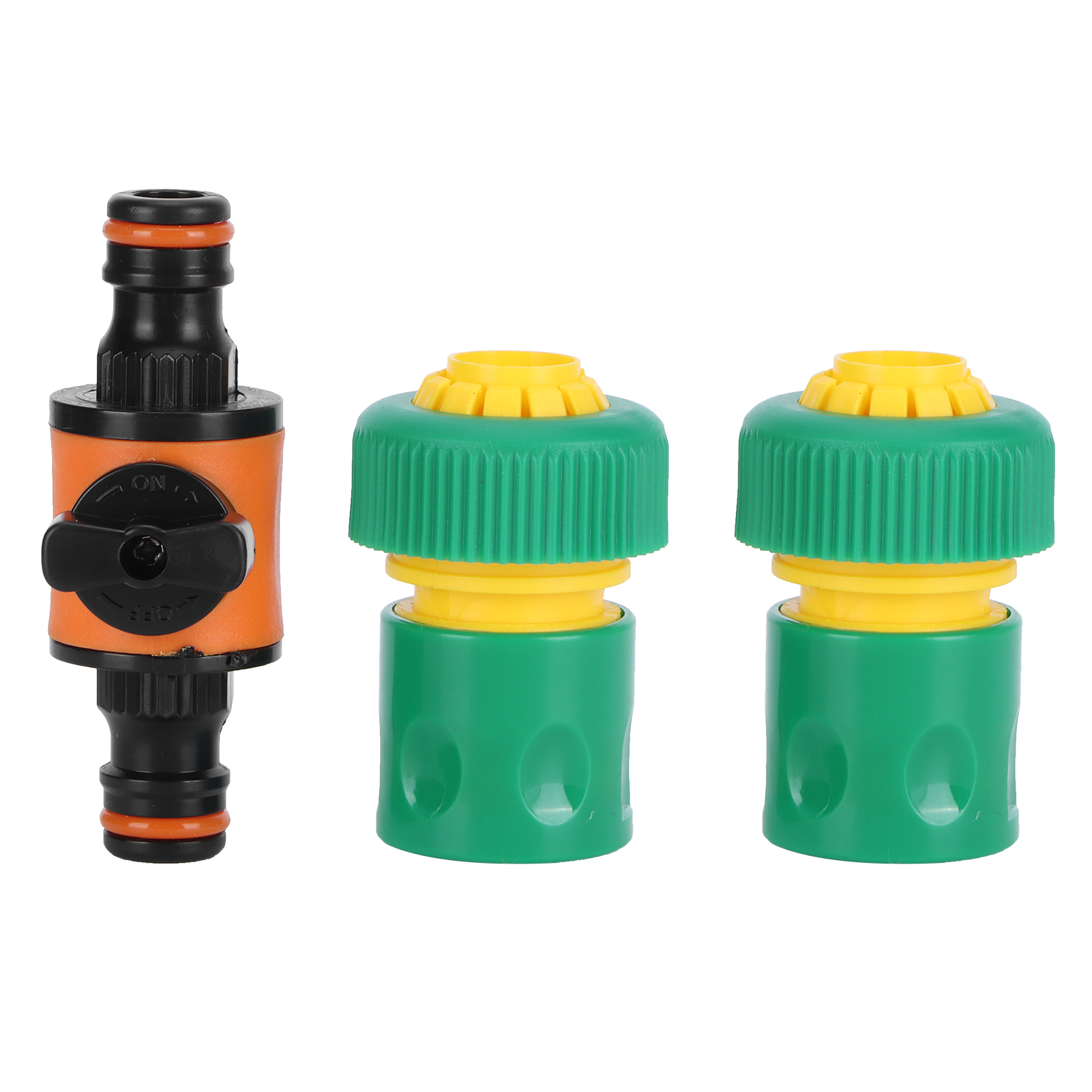 Gartenschlauch-reparaturset Inklusive 3 Schnellkupplungen, Amerikanische G3/4-kugelhähne