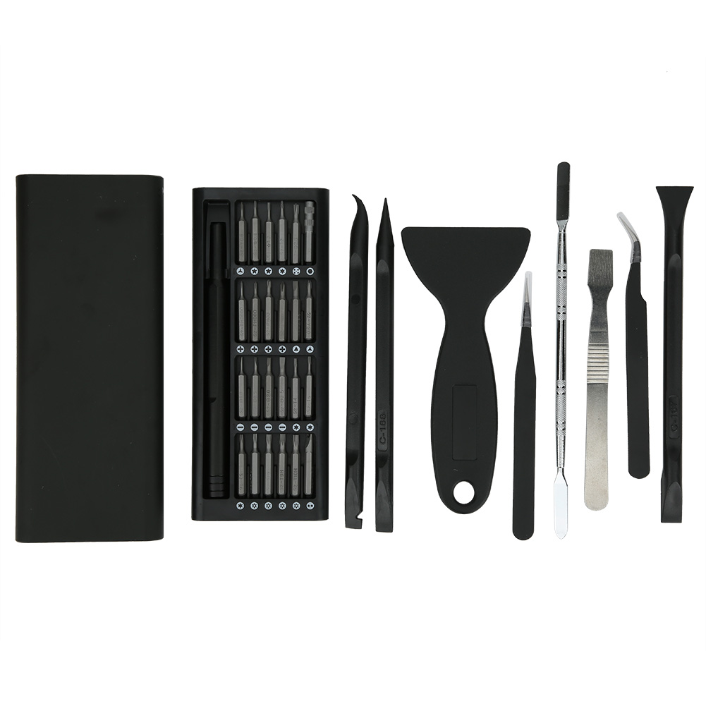 25-teiliges Multifunktionales Schraubendreher-bit-set Aus Aluminiumlegierung Für Demontage Und Wartung