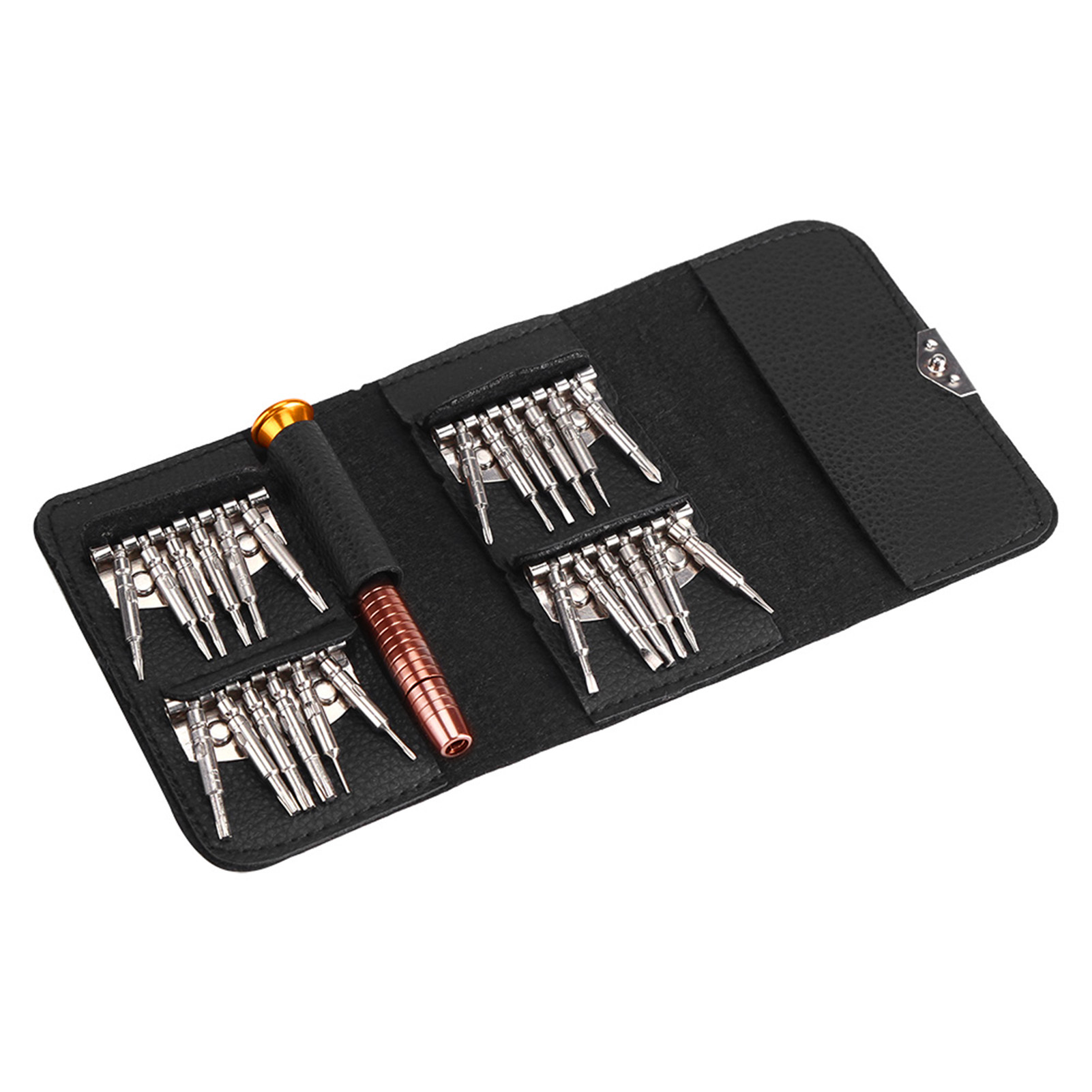 Set Mit 25 Mini-präzisionsschraubendrehern Für Laptops, Uhren, Schmuck Und Elektronische Geräte