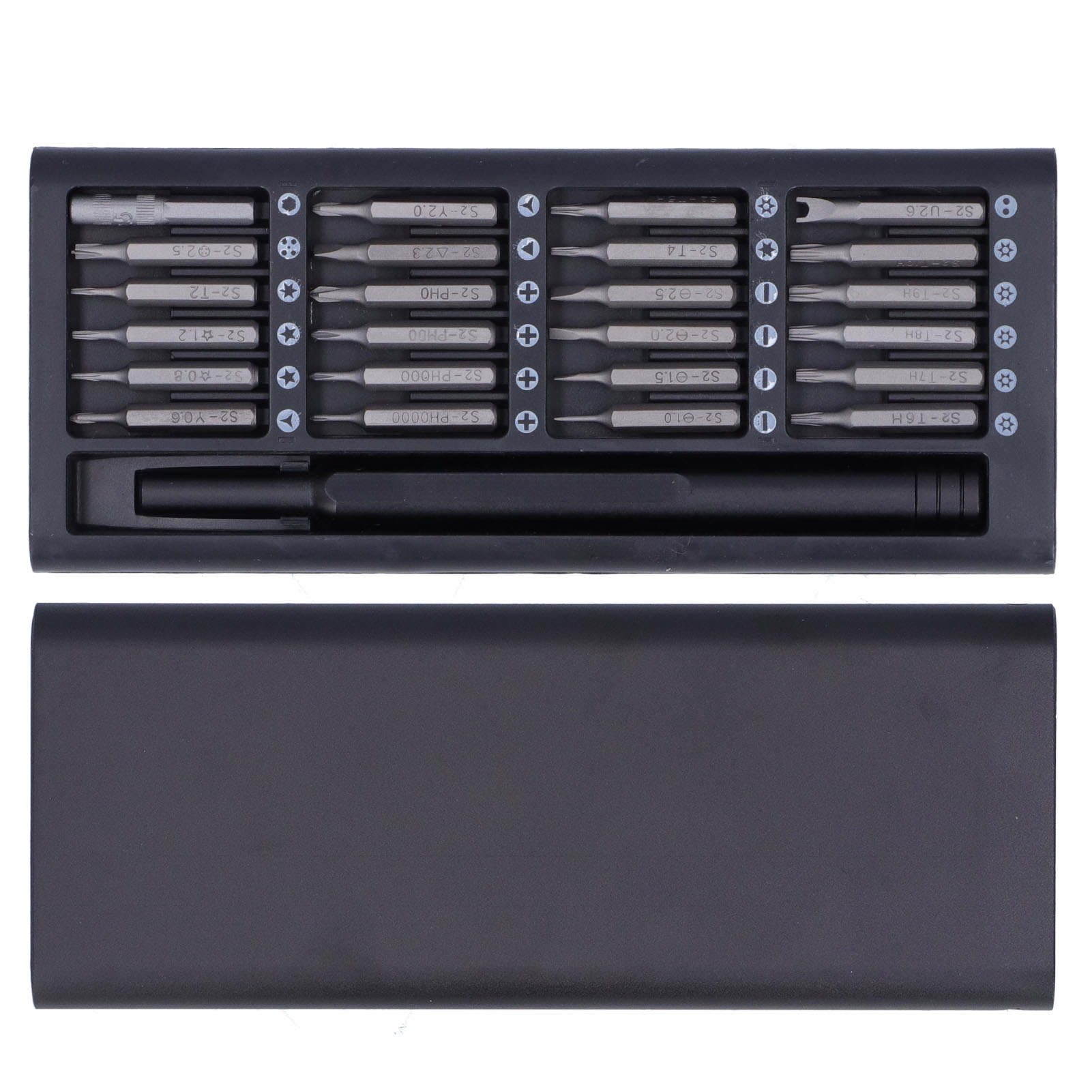25-in-1 Multifunktions-schraubendreher-set Mit Bits Und Aufbewahrungskoffer