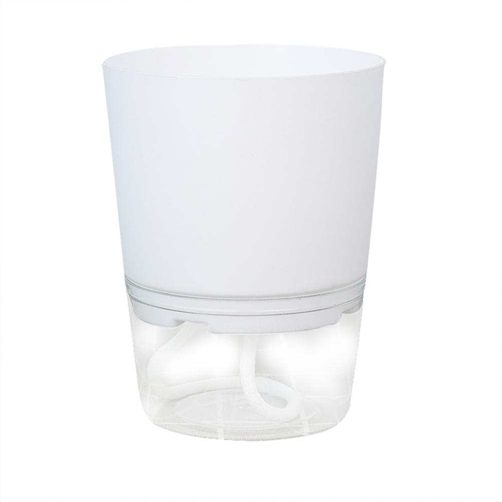 Selbstbewässernder, Doppelwandiger Blumentopf Mit Integriertem Wasserreservoir, Ideal Für Die Gartenarbeit Im Büro Und Zu Hause.