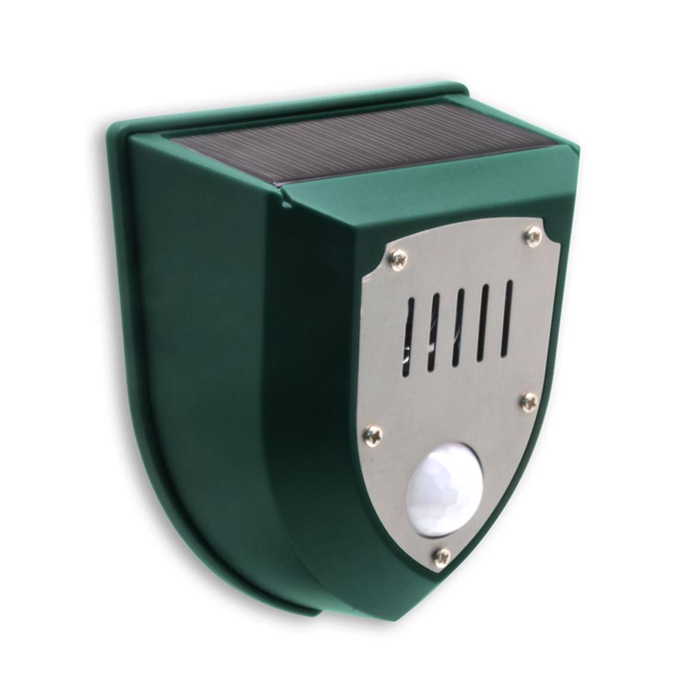 Solarbetriebenes Akustisches Und Optisches Alarmsystem Mit Bewegungsmelder, 110 Db Akustischem Alarm Und Blitzlicht Für Bauernhof Oder Villa.