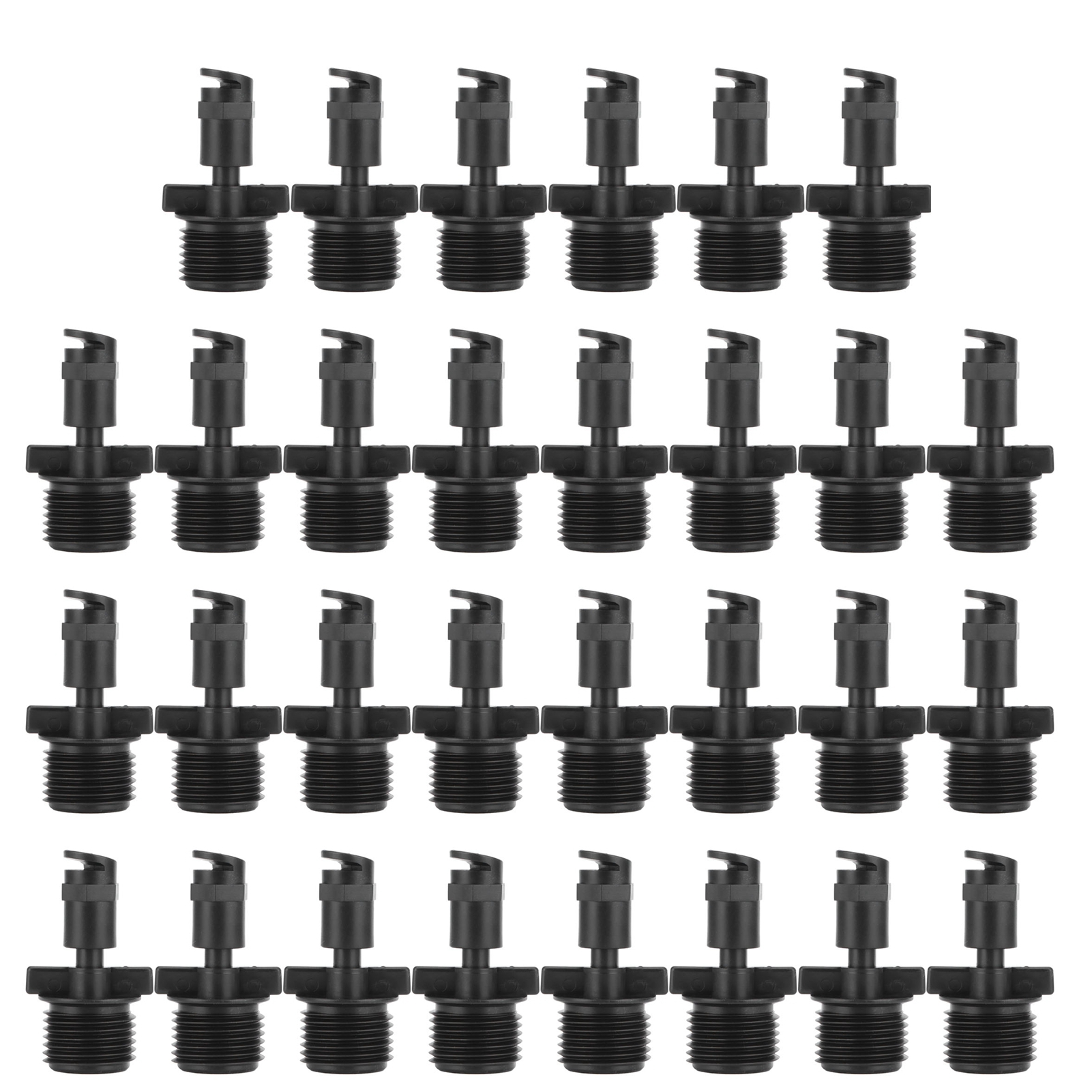 Packung Mit 30 Flachstrahl-bewässerungsdüsen (180°), G1/2-außengewinde, Für Garten Und Landwirtschaft
