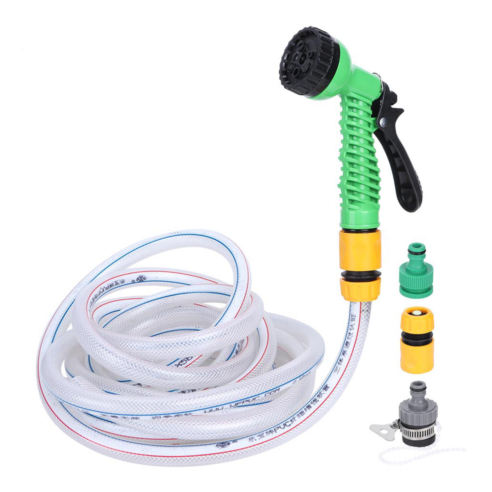 Bewässerungsset Für Gartenarbeit, Haushaltsbewässerung, Sprinklerbewässerung, Autowäsche, Flexibles Teleskopschlauchset