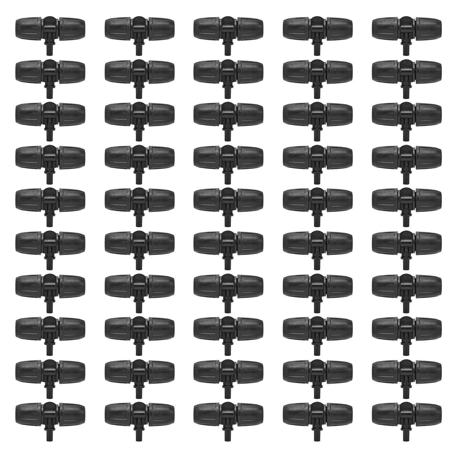 50 T-stücke Für 8/12 Mm Gartenschläuche, Anschlusszubehör Für Garten-tropfbewässerungssysteme