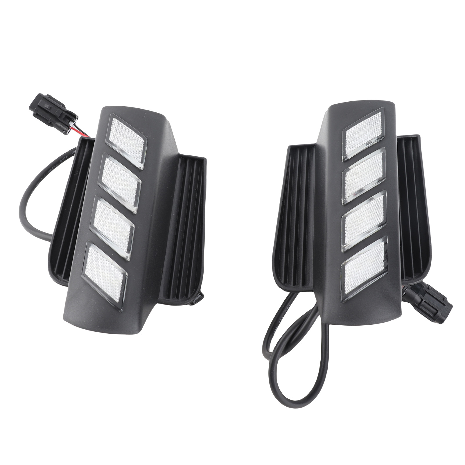 2 Zweifarbige Tagfahrlichter, Ip67 Nebelscheinwerfer, Kompatibel Mit Prado 120 Fj120 Lc120 (2003-2009)