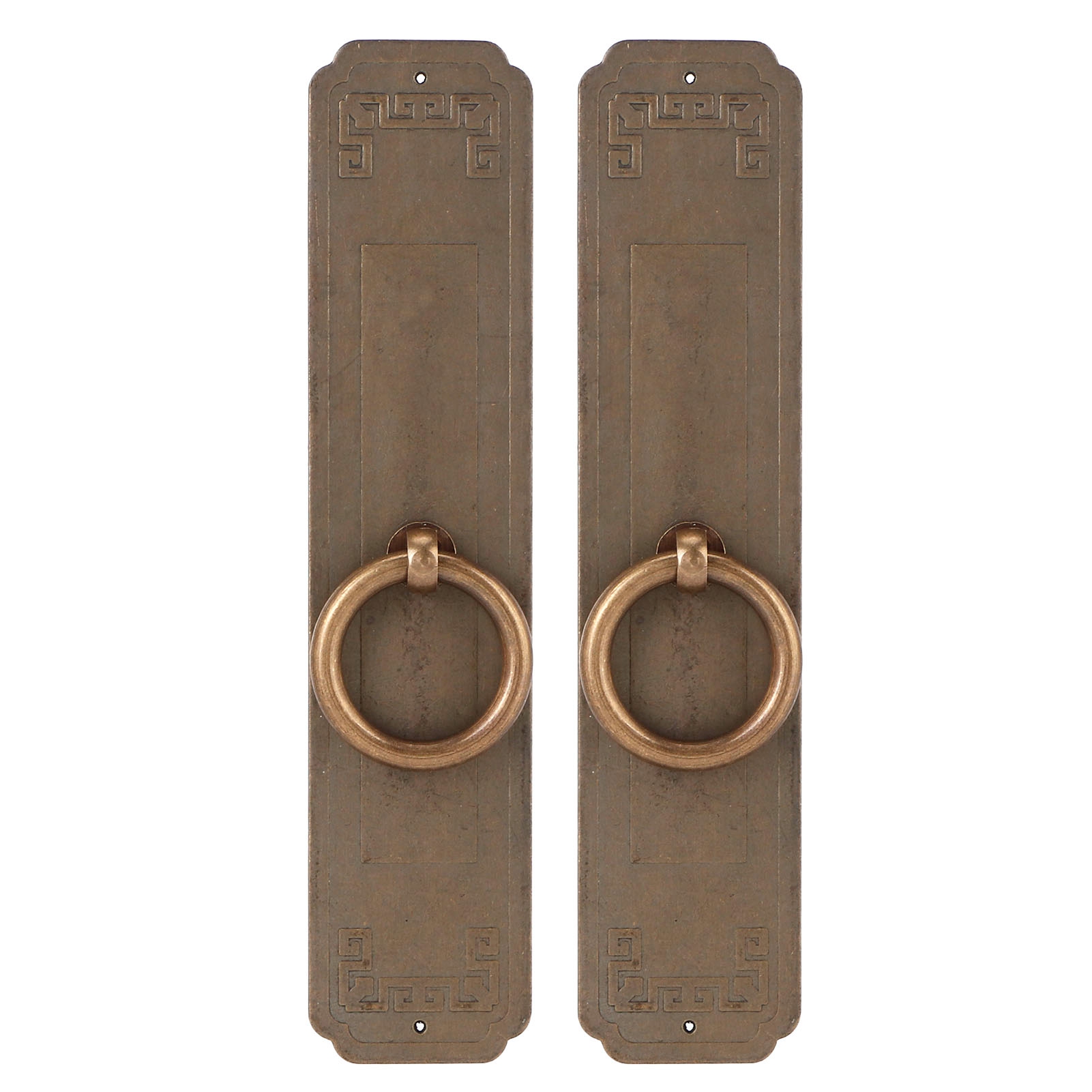 Set Mit 2 Chinesischen Türgriffen Mit Einem Loch Für Küchenmöbel, 16 Cm