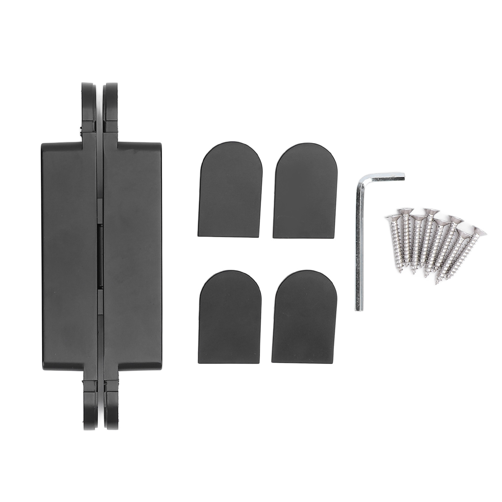 Geräuschloses Türscharnier Aus Matter Zinklegierung, Verstellbares 3d-scharnier Für 1 3/8 Zoll Türen.