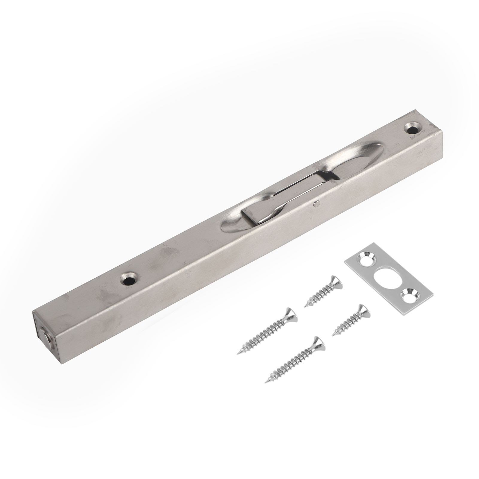 Home Gate Haustürsicherheitsschloss, Versenkter Schieberiegel Aus Edelstahl 304, 20 Cm (8 Zoll)