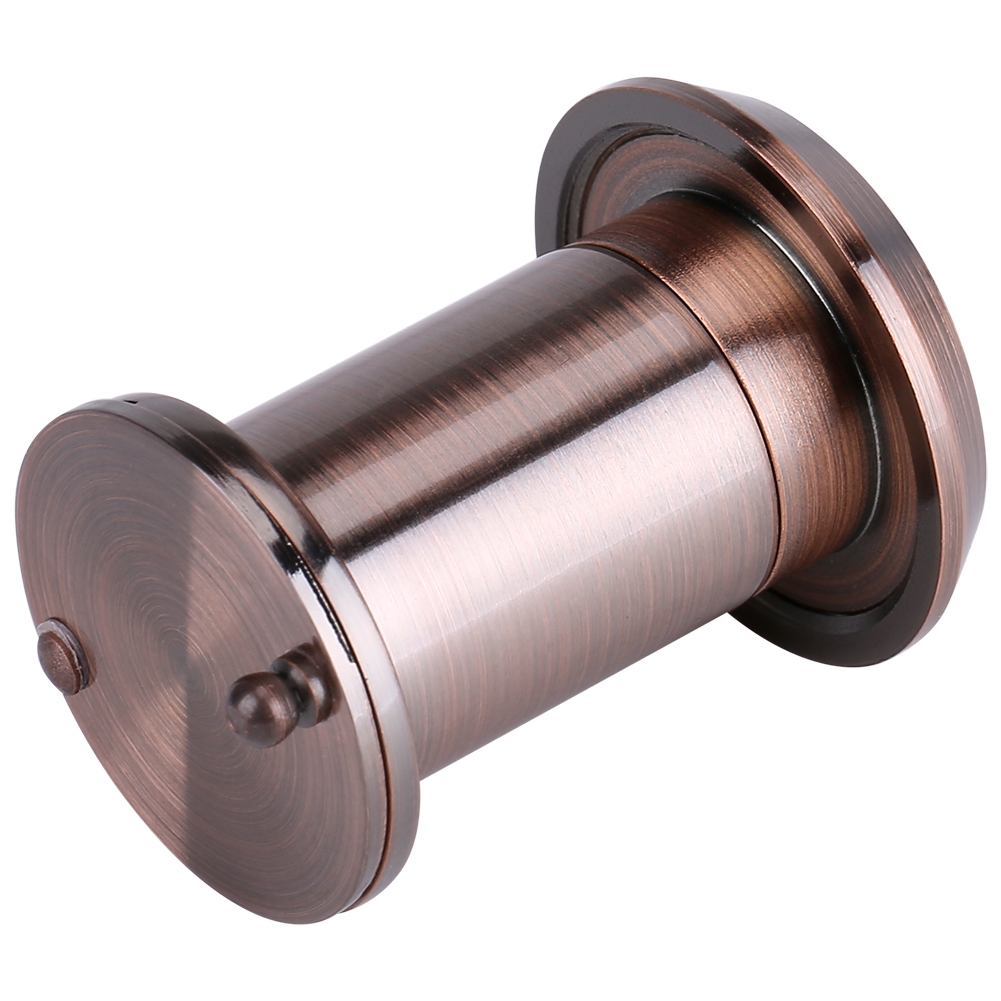 Optischer Weitwinkel-türspion Mit 220 Grad Sichtwinkel Für Sicherheitstüren Im Haus (rotbronze)