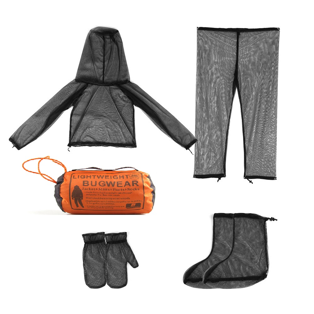 Unisex-overall Aus Ultrafeinem Netzgewebe, Mückendicht, Für Sommerliche Outdoor-aktivitäten