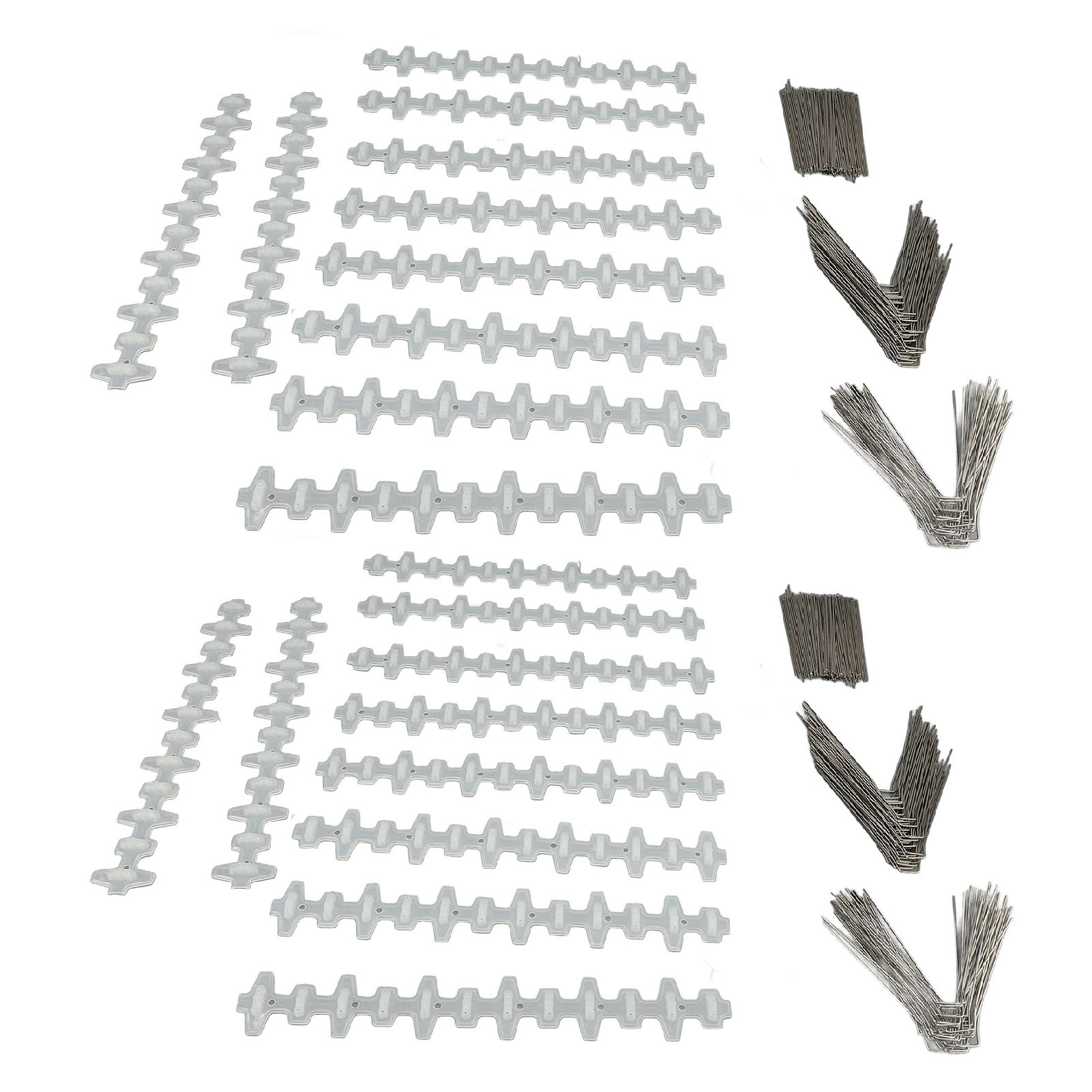 Packung Mit 20 Tauben- Und Kleinvogelabwehrspitzen (30 Cm) Aus Edelstahl Für Zäune, Fensterbänke Und Dächer.