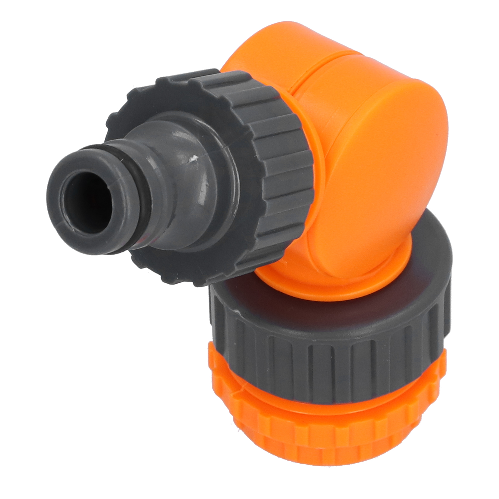Schnellkupplung Aus Kunststoff Für Gartenschläuche, Um 180 Grad Drehbarer Adapter Für Die Gartenbewässerung