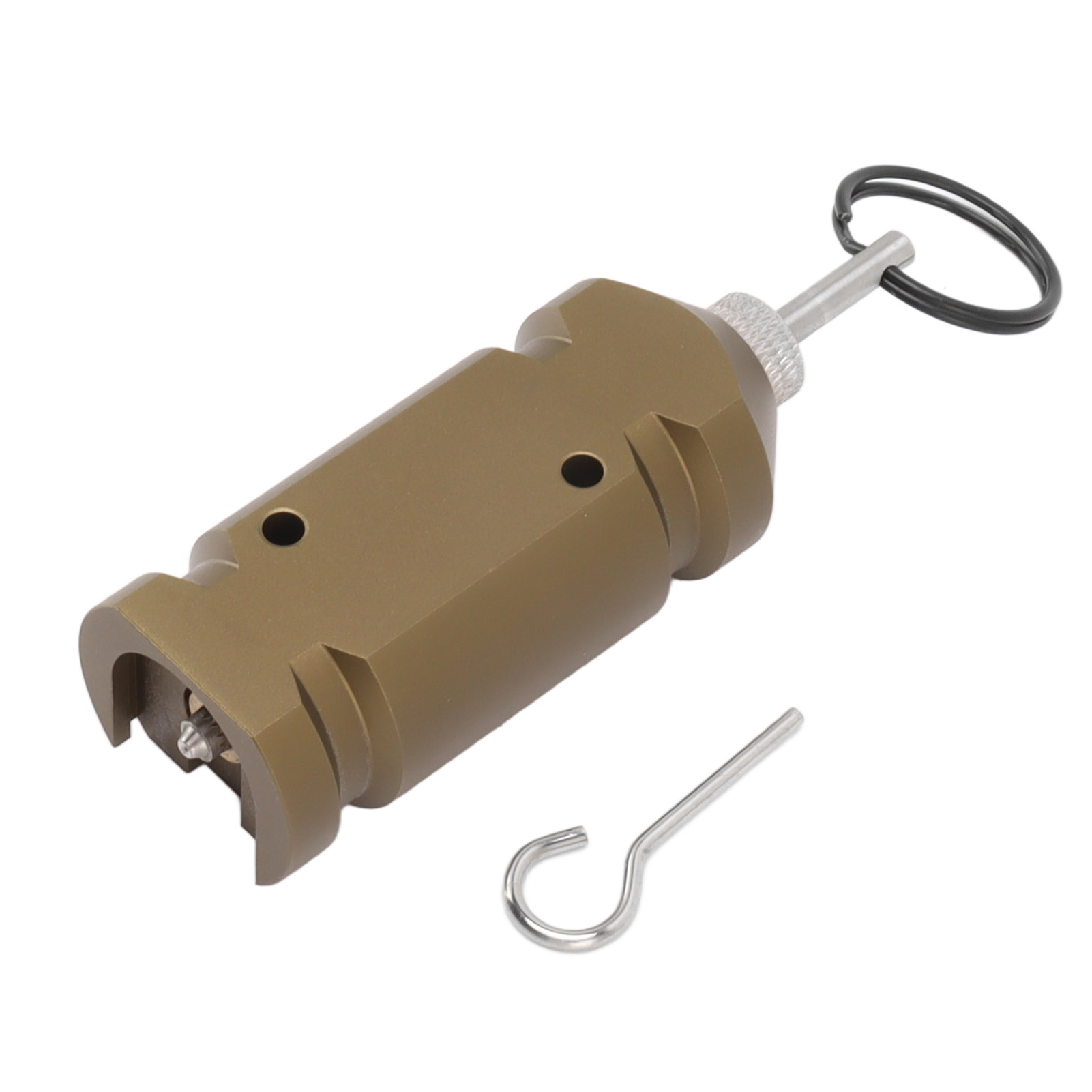 Perimeter-auslöseralarm Aus Aluminiumlegierung Für Camping-tresor, Perimeter-auslöseralarm Für Den Außenbereich, Olivgrün
