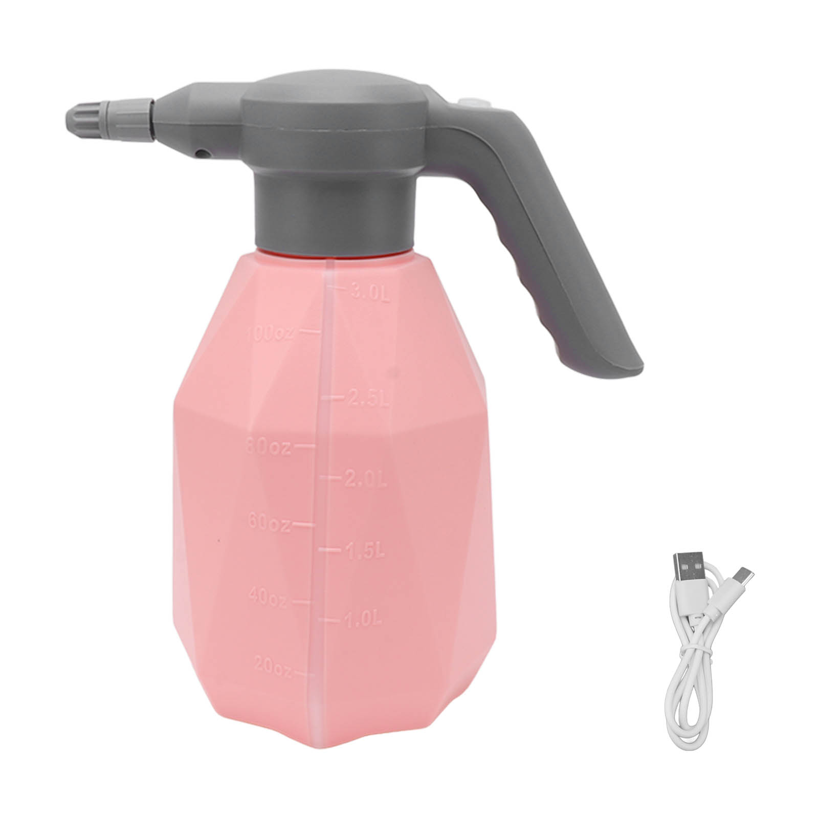 Elektrischer Sprüher Für Zimmer- Und Gartenpflanzen, 3 L, Automatische Bewässerungsanlage, Akku, Standardrosa