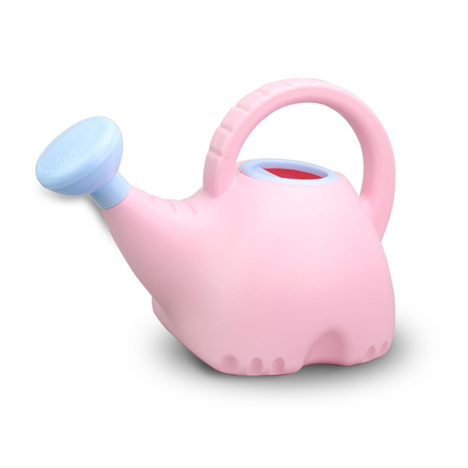 Niedliche, Elefantenförmige Gießkanne Für Kinder, Kunststoff, Gartenspielzeug, 1,5 L, Rosa