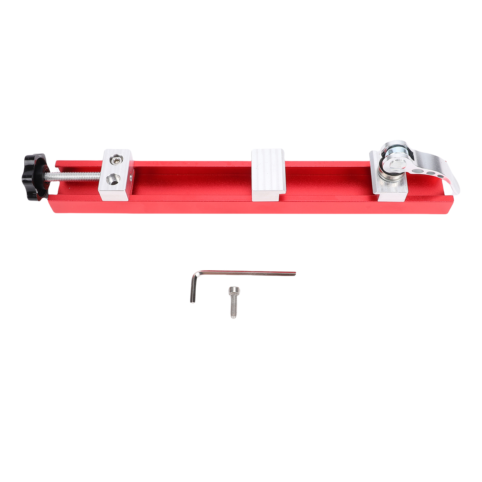 Wandwasserwaage Aus Aluminiumlegierung, Höhenverstellbar, Für Bauzwecke, Rot, Kurz