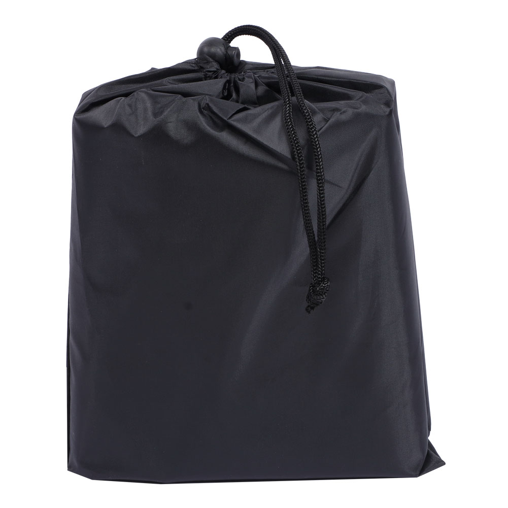 Tragbare Bootsabdeckung (286 X 122 Cm) – Sonnen-, Regen- Und Staubabweisend – Schwarz