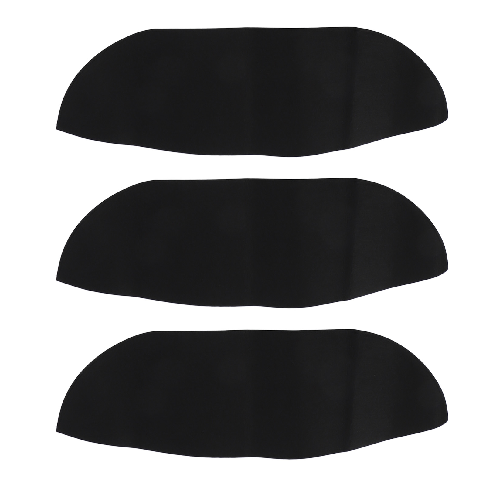 Set Mit 3 Filzeinsätzen Für Hängeampeln Und Blumenkästen, Schwarz, 61 Cm / 24 Zoll