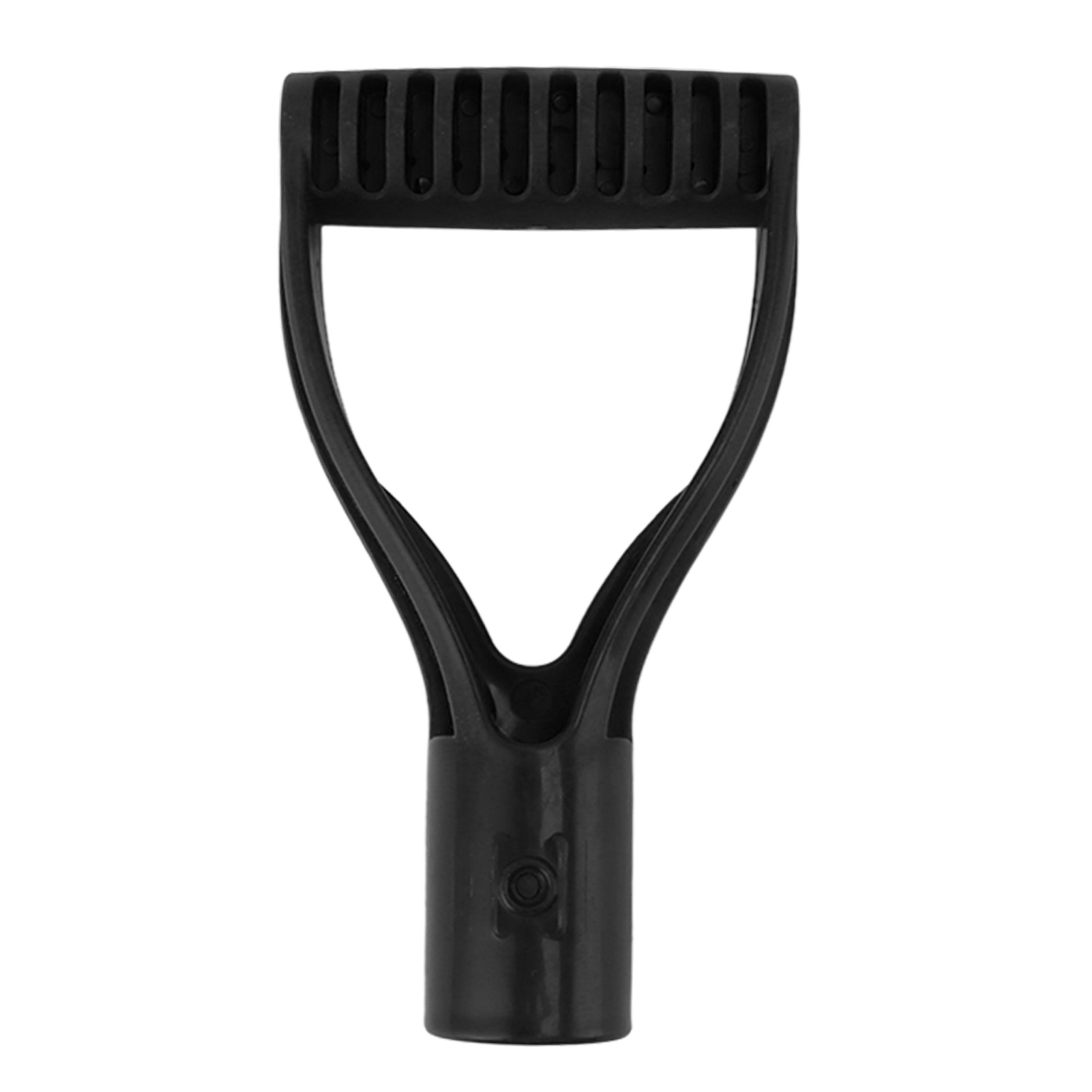 Spatenstiel Aus Kunststoff, 32 Mm Innendurchmesser, D-förmiger Griff, Ersatzstiel Für Schneeschaufel Und Rechen, Schwarz