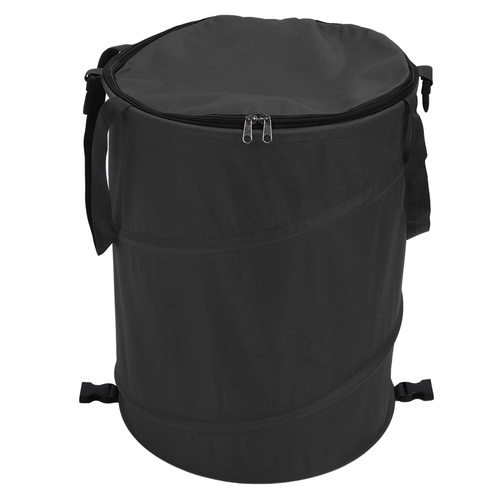 Großer, Multifunktionaler, Tragbarer Campingbehälter Aus 600d Oxford-gewebe Mit Deckel, Schwarz