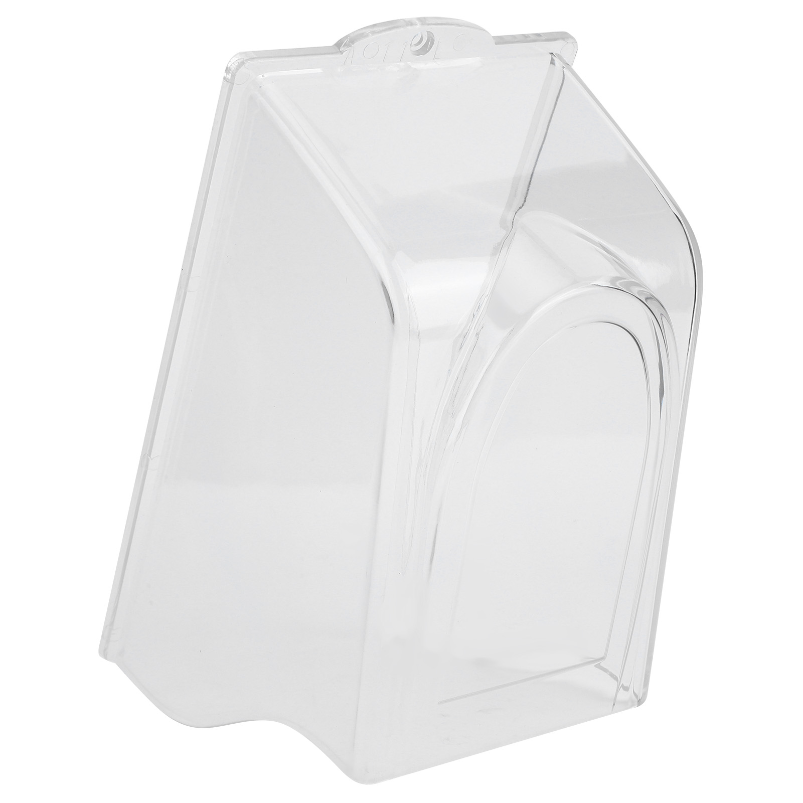 Transparente Türklingel Mit Fingerabdruckschloss, Regenschutz, Zutrittskontrolle Und Regensicherer Halterung